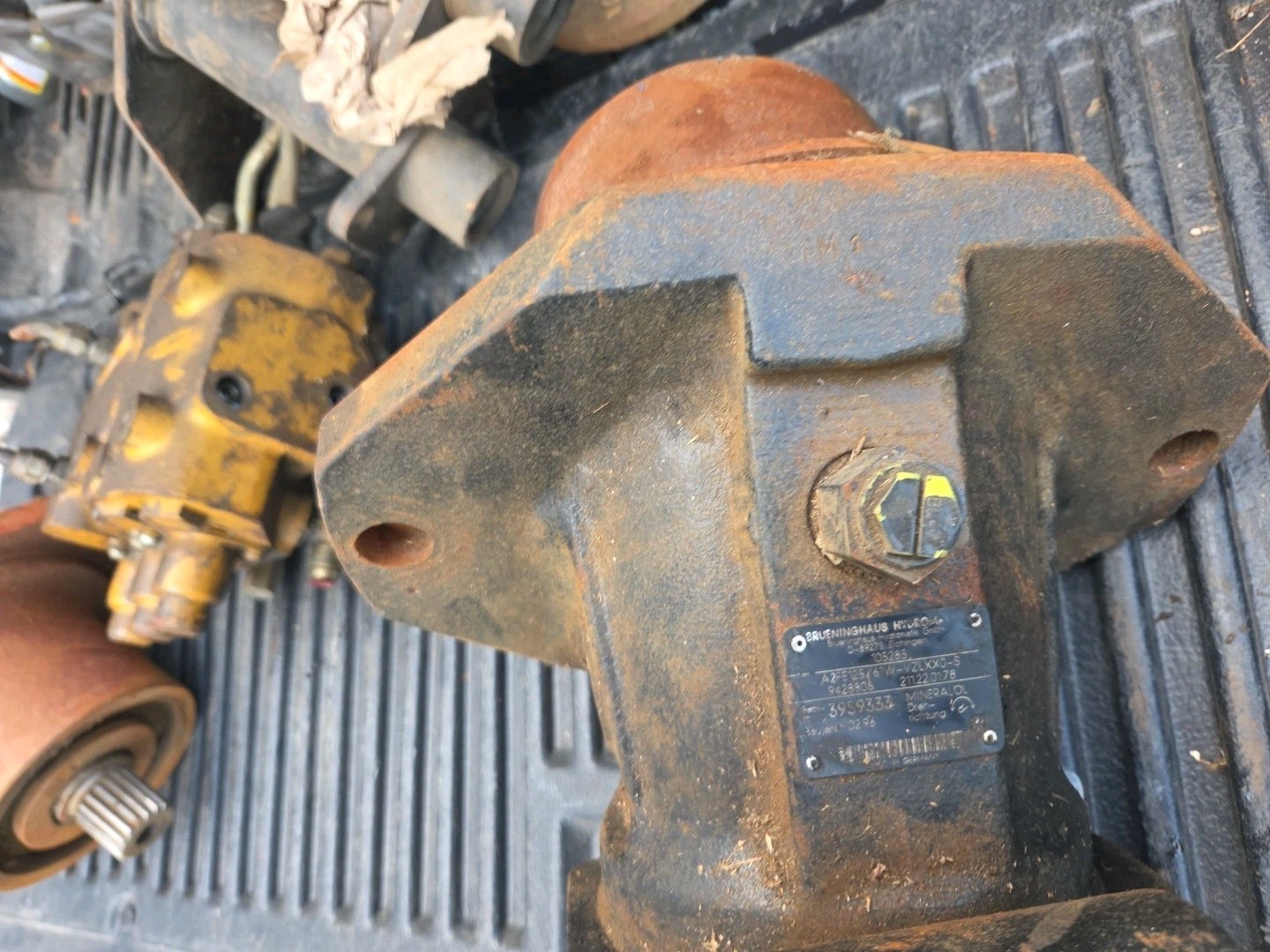 Used Brueninghaus a2fe125/61w-vzlxxo-s Excavator Hydraulic Pump