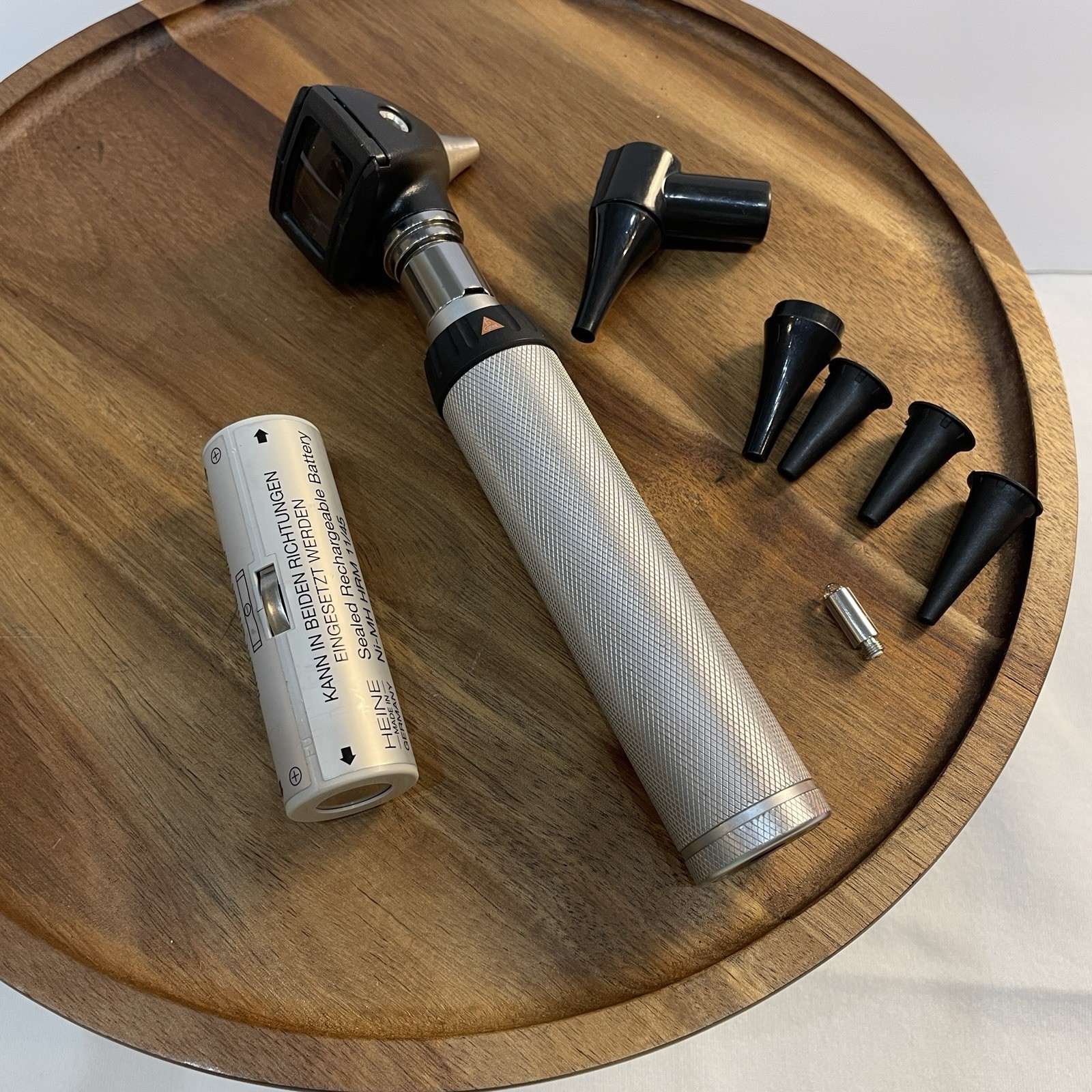 HEINE BETA Welch Allyn Otoscope Rechargeable Handle Set -AS IS Untested-Parts