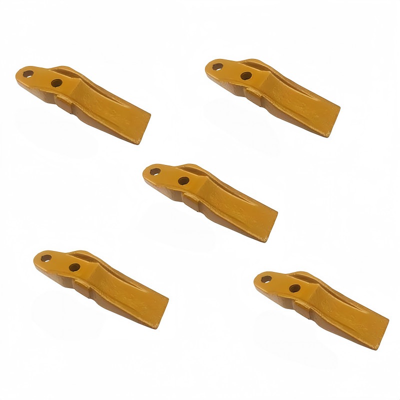 5 Skid Steer, Loader Bolt-On Uni-Teeth 132-4720, 2 3/8″ Hole to Hole Spacing
