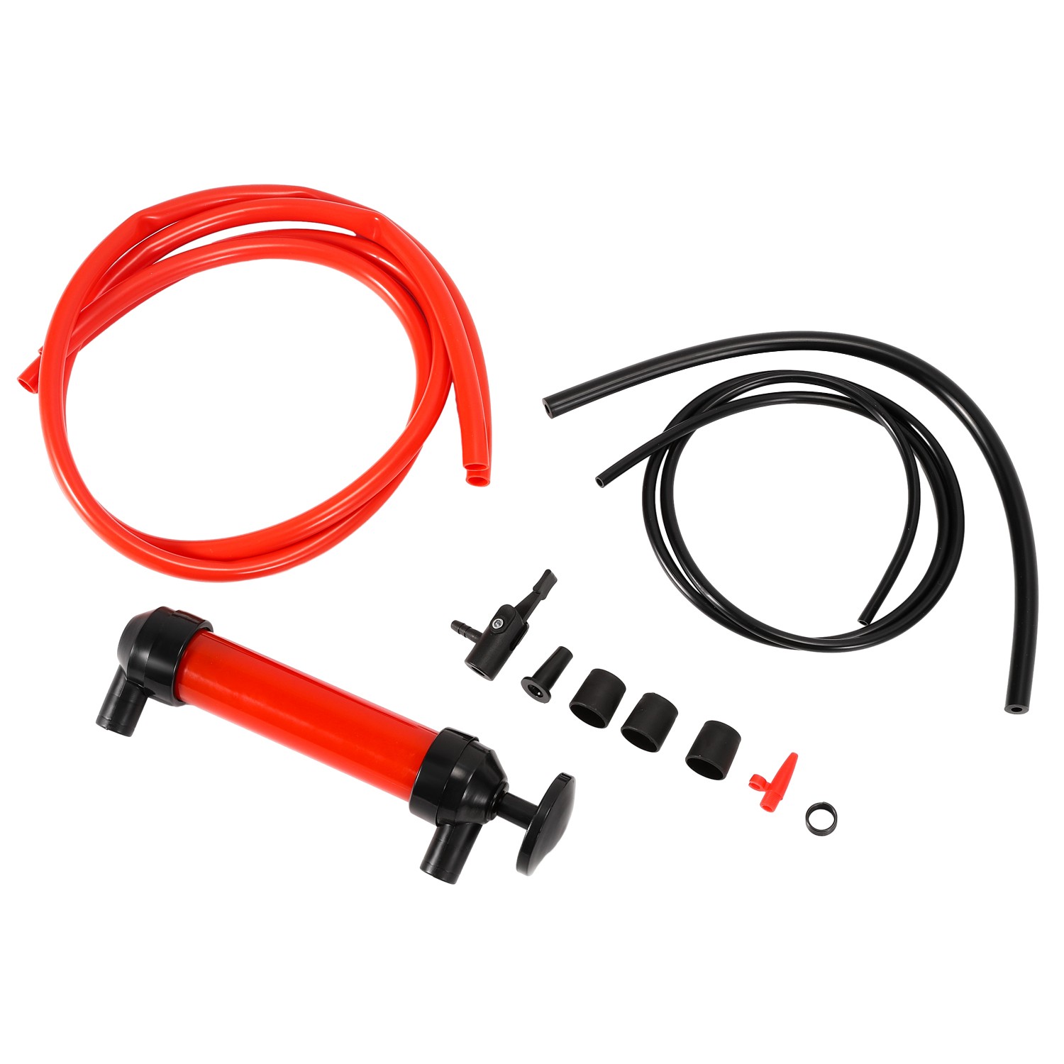 Multi-Use Liquid Transfer Siphon Hand Pump Kit Fuel Diesel Oil Kerosene Water