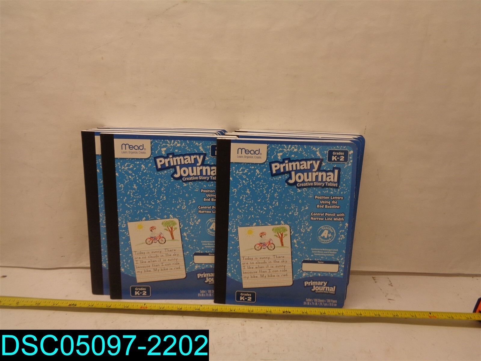 QTY=12:Mead K-2 Classroom Primary Journal 100 Sheets7.5″x 9.8″043100095545 B-802