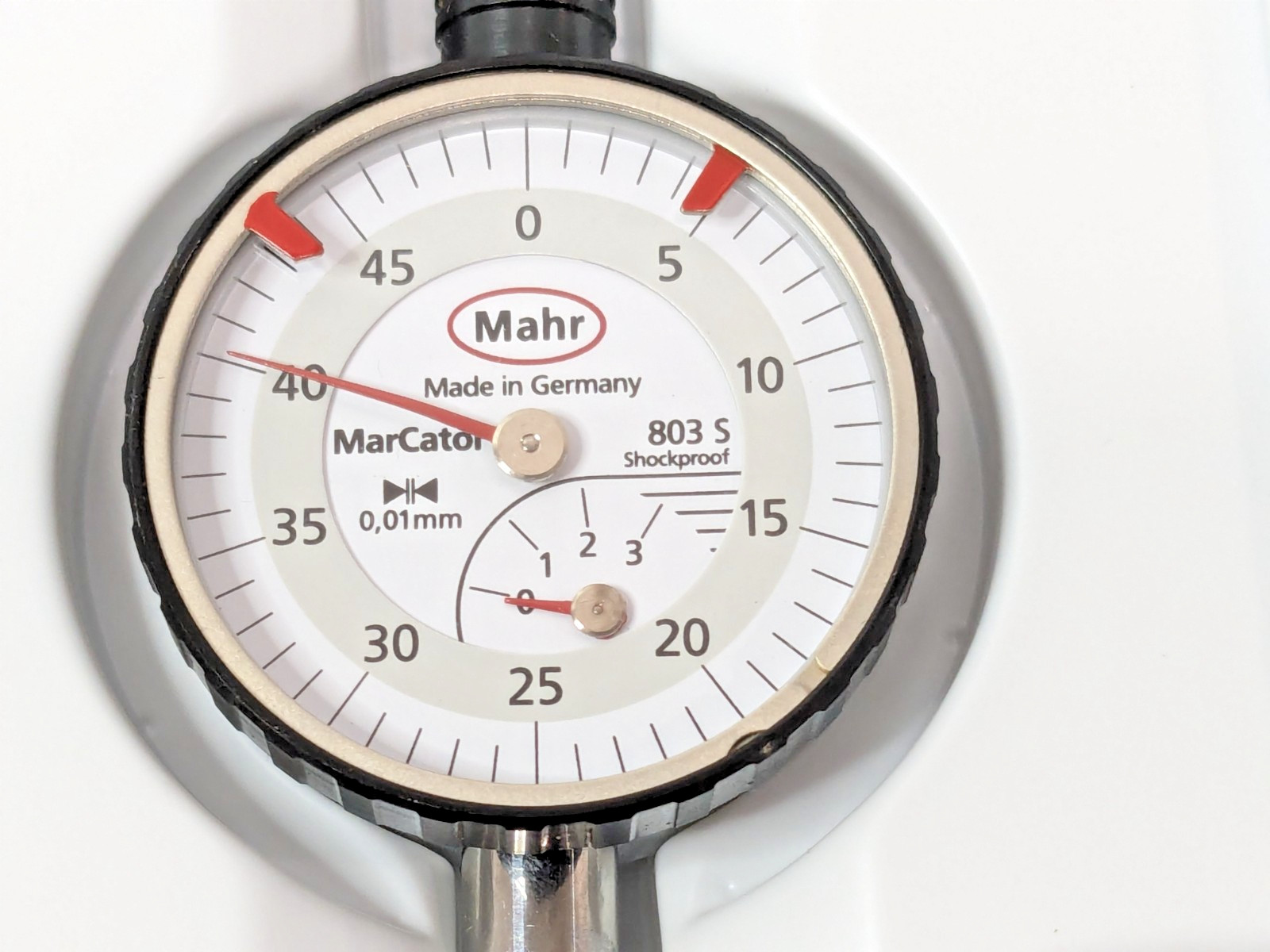 Mahr Dial Indicator Type 803 S 3 mm Range 4324000