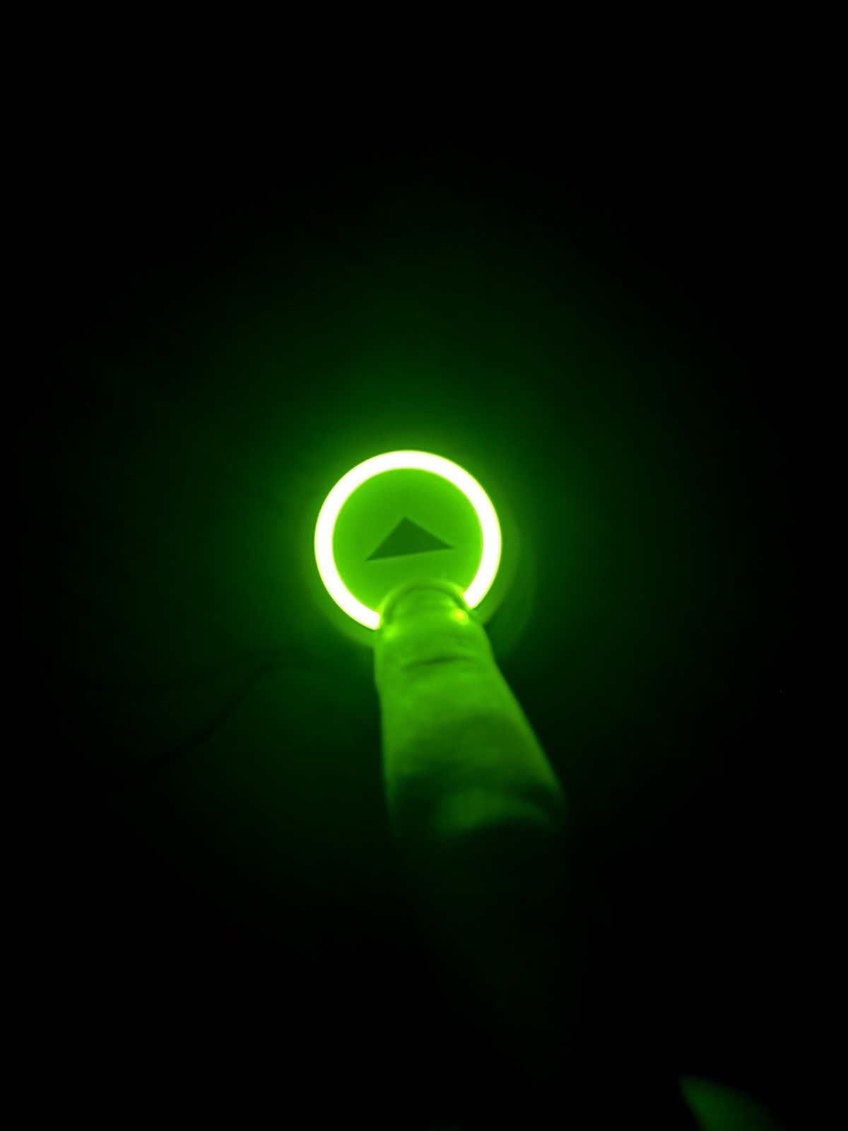 (1) *New* Schindler 590739 D2 Series Elevator Button With Arrow Green LED