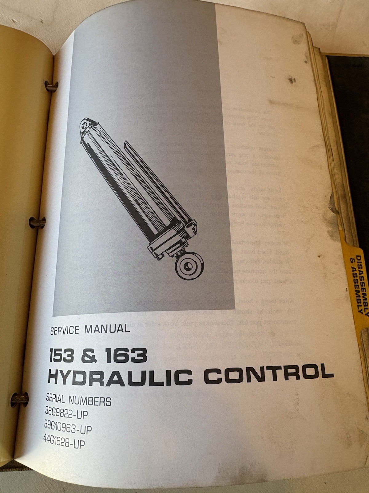 CAT CATERPILLAR D4H I II III DOZER DIS/ASSEMBLY SERVICE SHOP REPAIR MANUAL BOOK