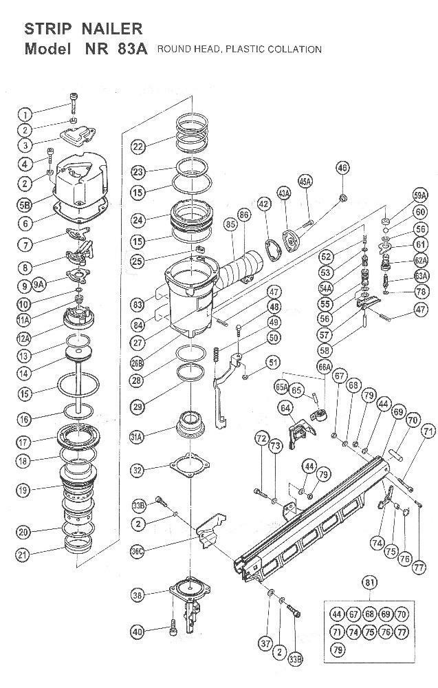 CoFast® 5 High Quality Gasket G 877-327 for Aftermarket Hitachi NR83A A2 NV83A2