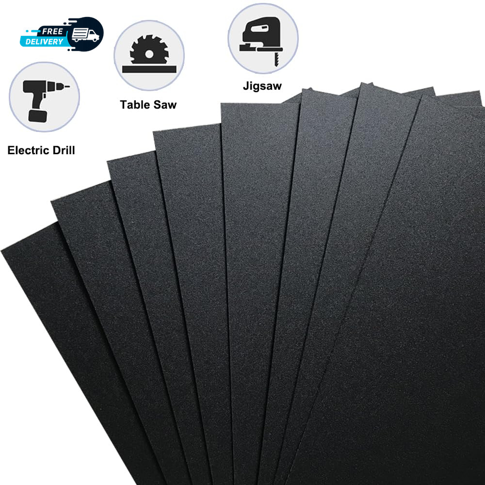 Pack of 2 ABS Plastic Sheet Black Plastic Sheet 8″ X 12″ X 1/8″ Thick (3Mm)