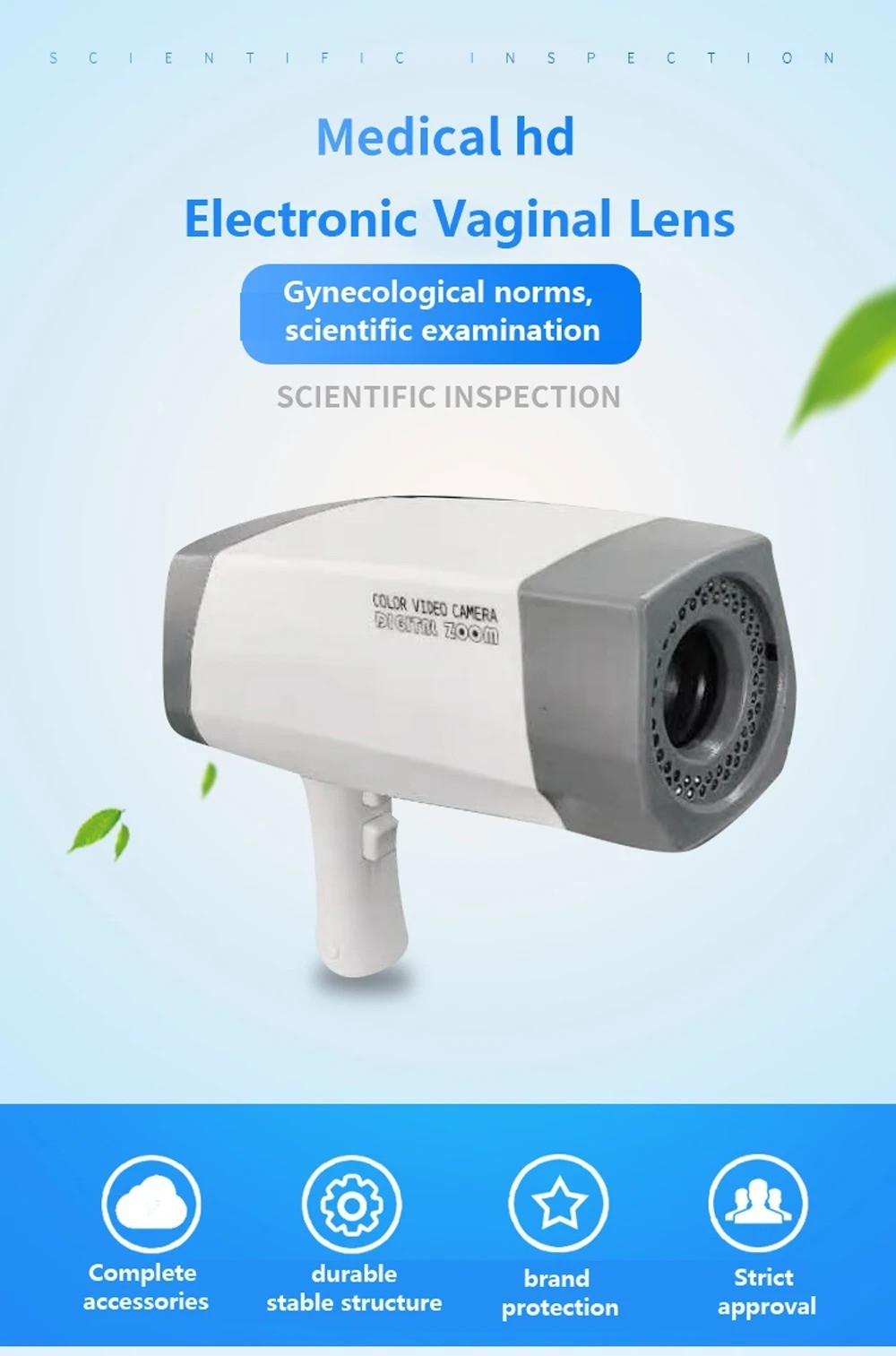 Electronic Digital Colposcope – Gyn, LCD Display & Diagnosis Software