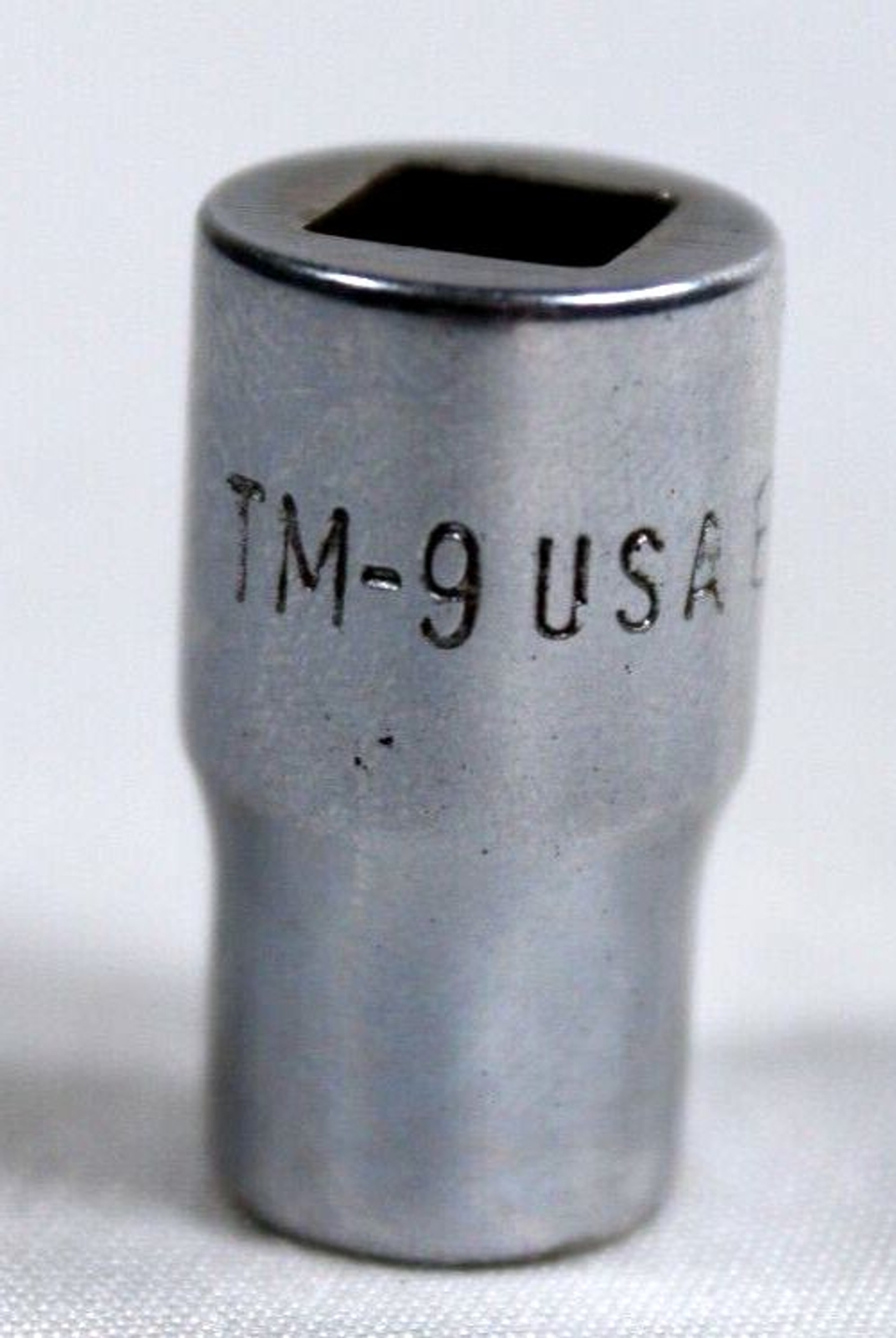 Snap-on 9/32 6pt 1/4″ Shallow Socket Driver TM-9 USA Made 1958 SAE Vintage
