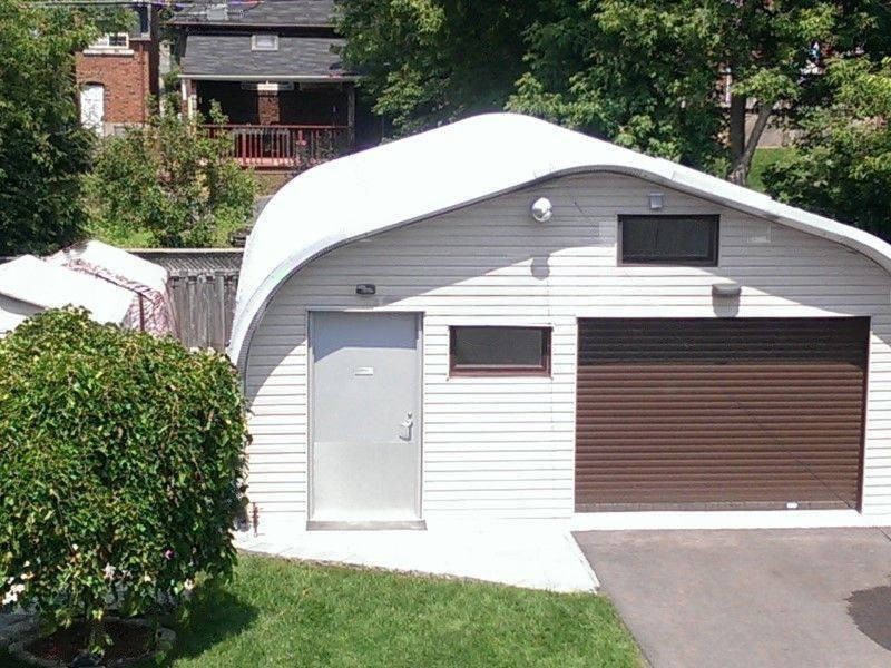 25x30x13 DuroSPAN Steel Garage Shop DIY Building Kit Open Ends