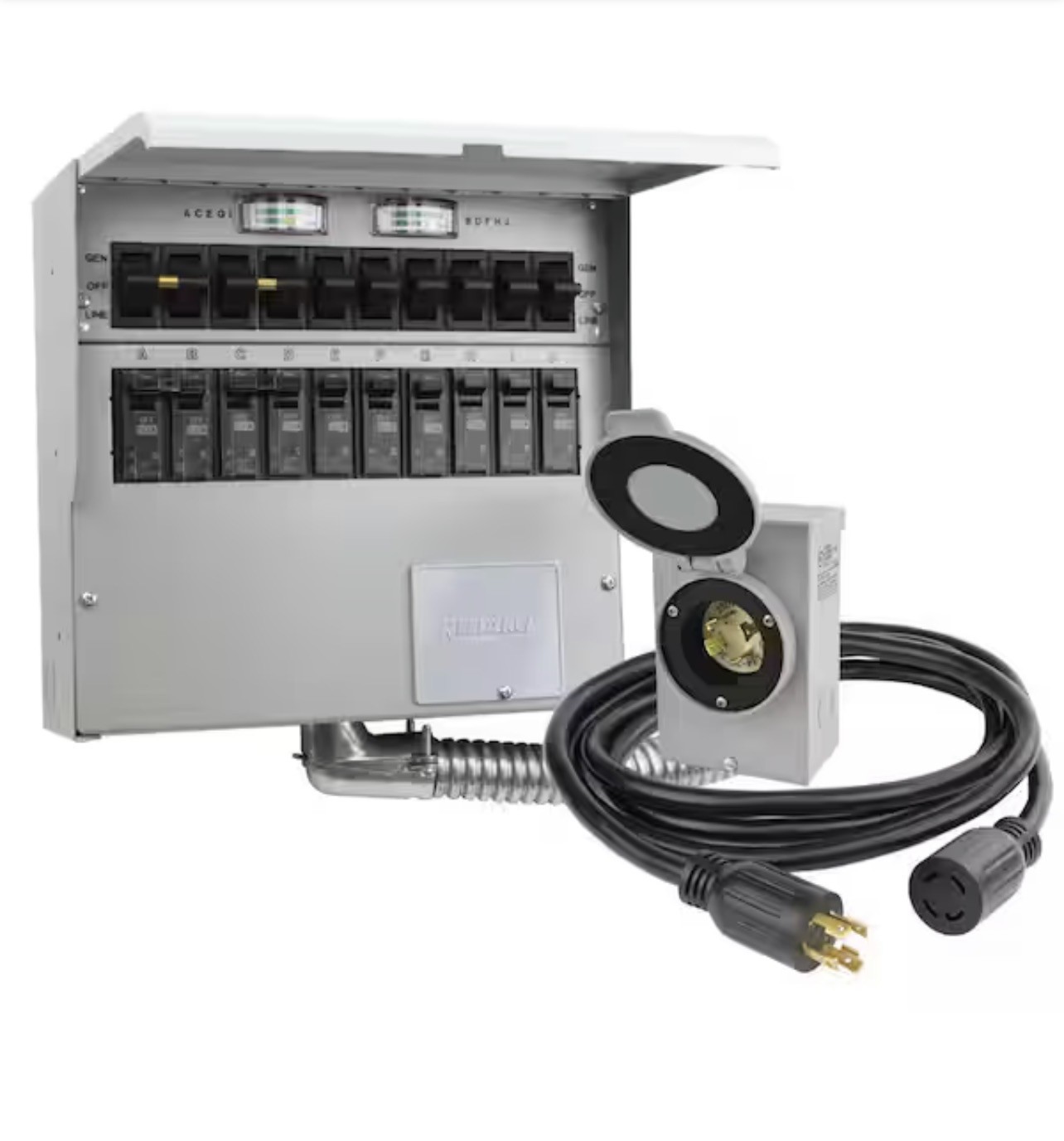 Reliance 310CRK 120/240-Volt 30-Amp 10-Circuit Pro/Tran 2 Transfer Switches