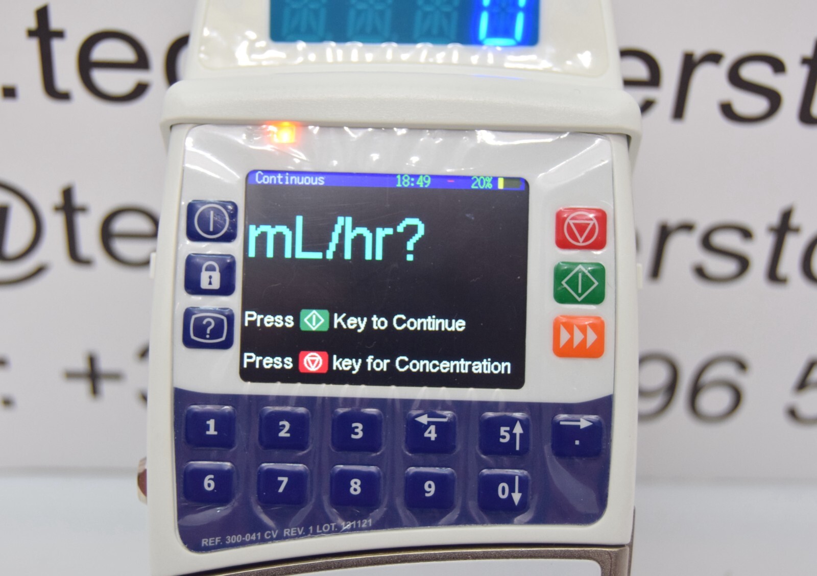 CME BODYGUARD 323 SYRINGE DRIVER With Charger (New)