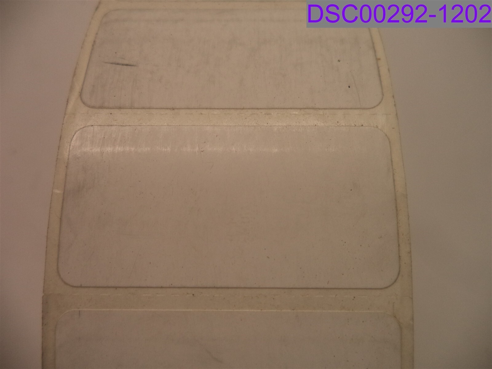 Qty = 30,000 Labels (6 Rolls x 5000): White Adhesive 2″ x 1″ Labels