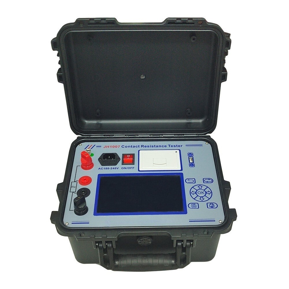 0-50mΩ Contact Circuit Resistance Tester Micro Ohmmeter Circuit Breaker Tester