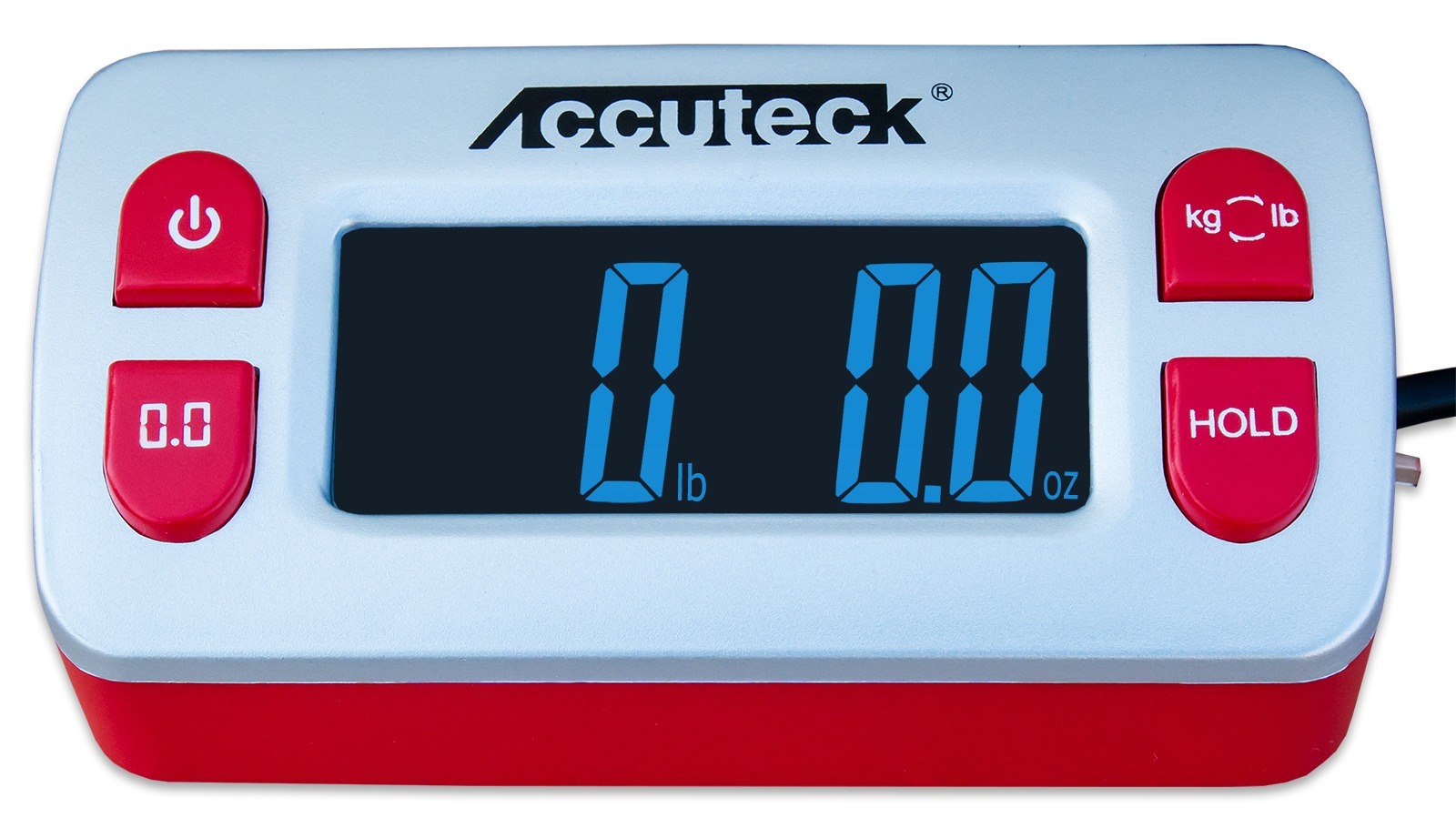 Accuteck ShipPro W-8580 110lbs x 0.1 oz Red Digital shipping postal scale