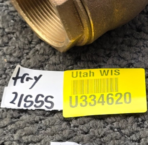 Nibco 2″ Solder Brass Ring Check Valve 250 CWP Threaded Bore Replacement