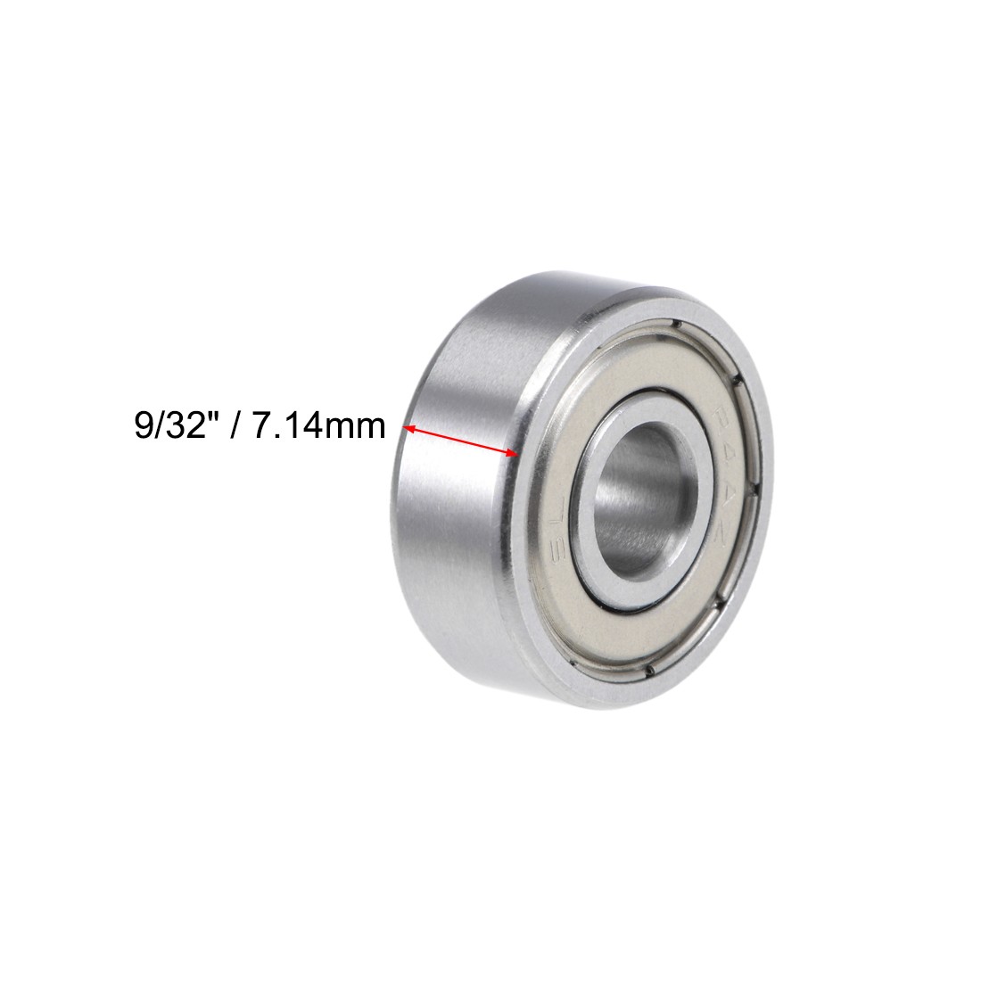 10pcs R4AZZ Double Shielded Deep Groove Ball Bearing Z2 1/4″x3/4″x9/32″ GCr15