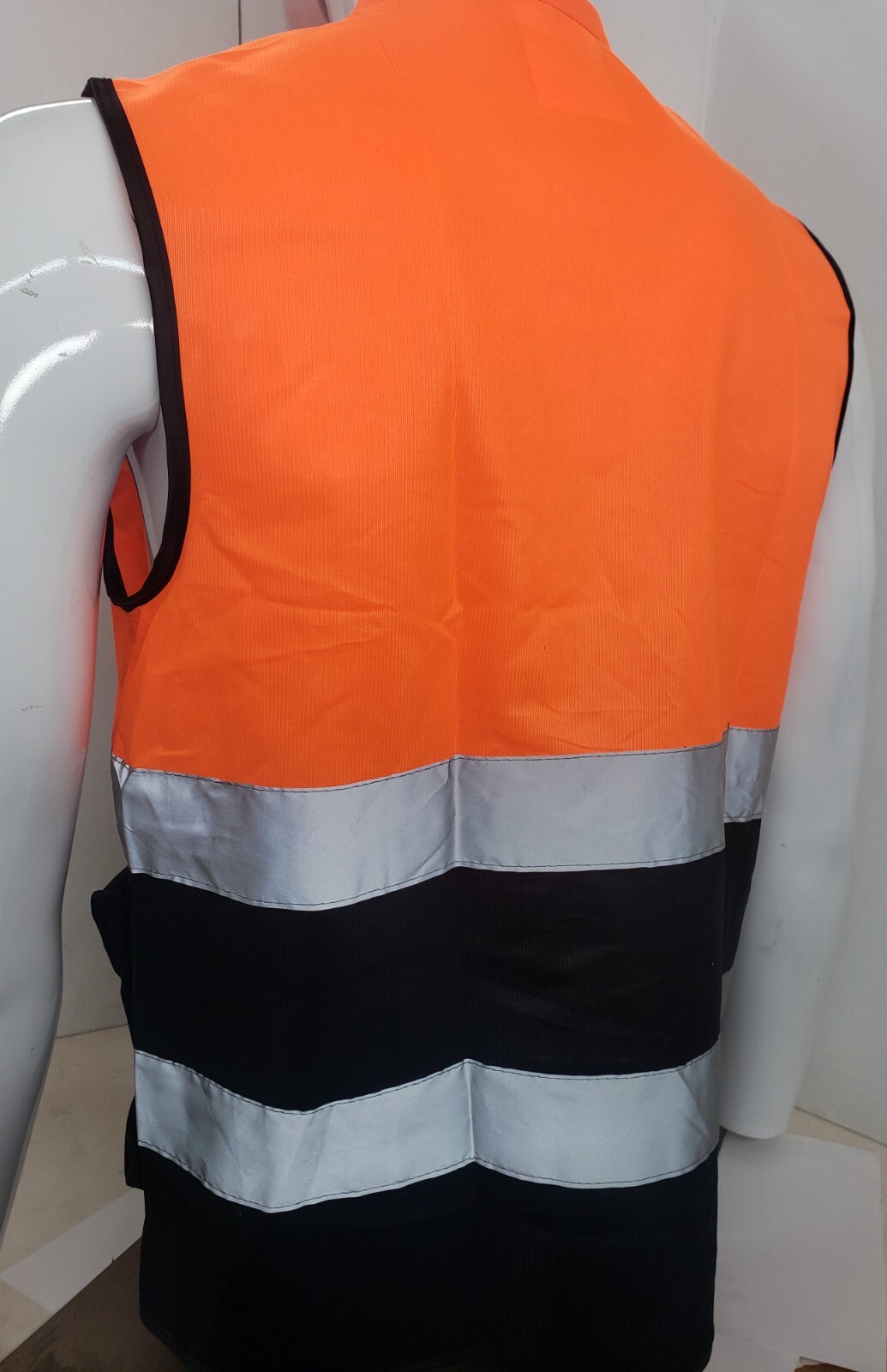 FX SAFETY VEST – Class 2 High Visibility Reflective ORANGE Safety Vest