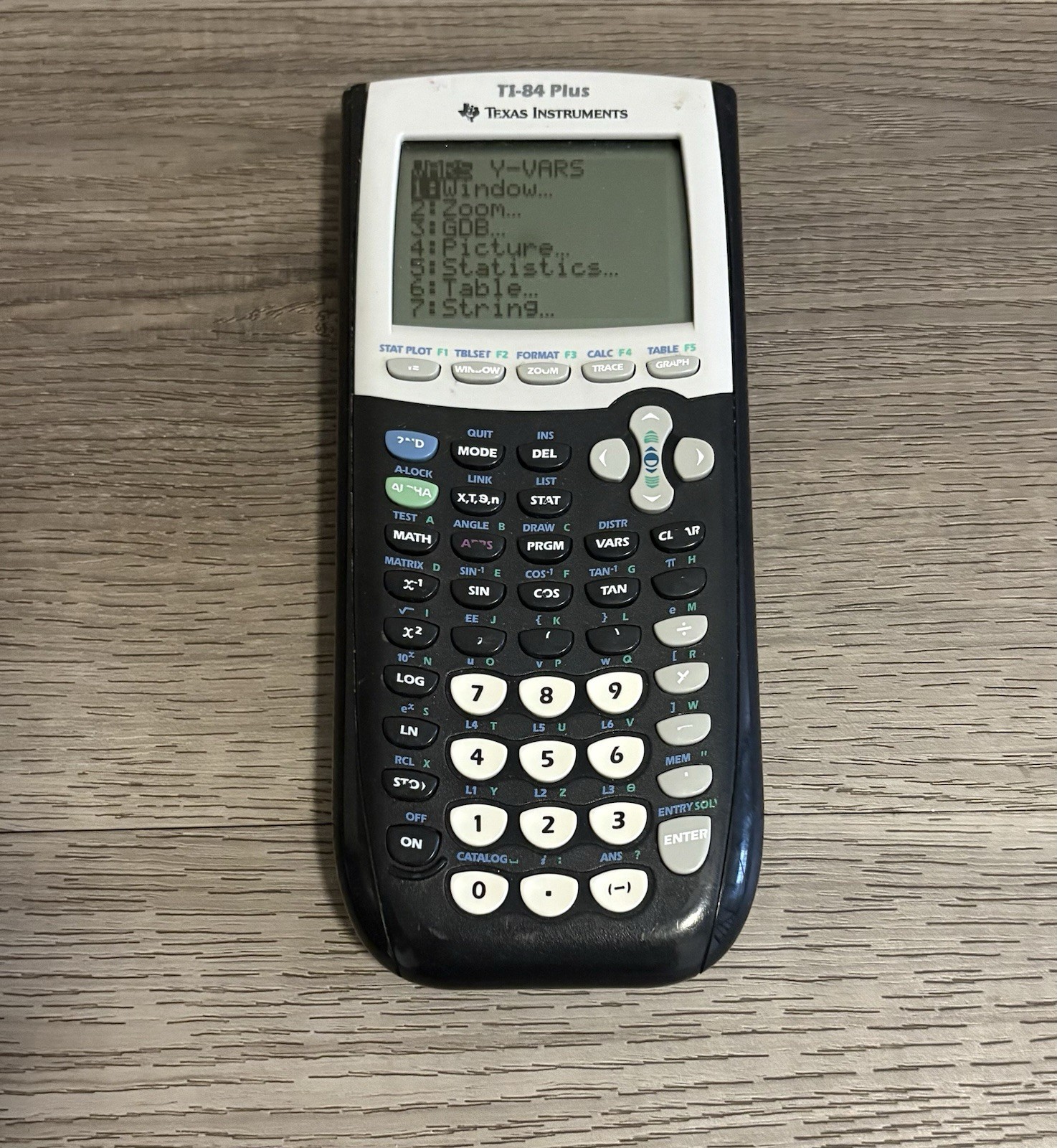 Texas Instruments TI-84 Plus Graphing Calculator Tested Working W/ Slip Cover