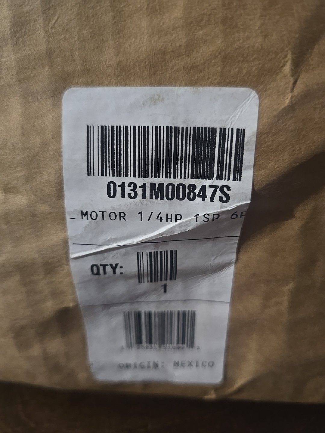 Goodman 0131M00847S Condenser Motor 1/4 HP 208/230 Volt