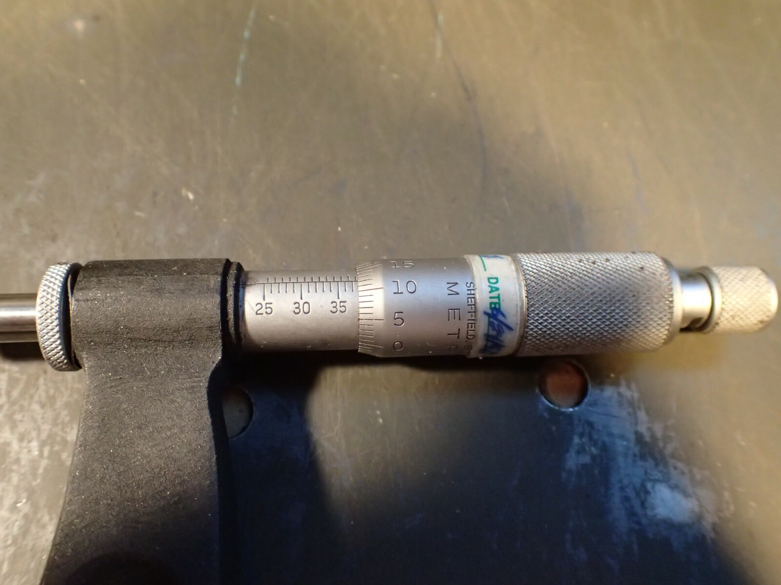 Moore & Wright 225-250mm x .02mm Oustide Micrometer with Calibration Rod England