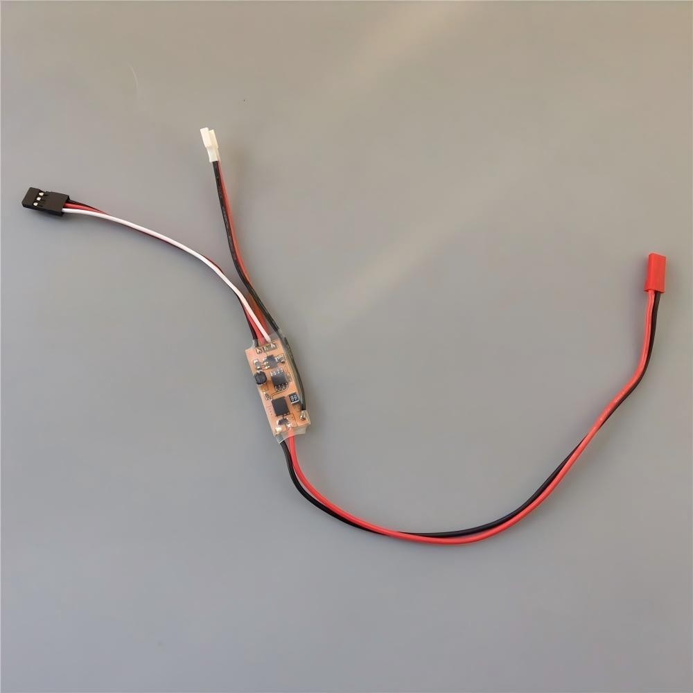 12A 1S 3.7V Brushed ESC One-Way with BEC Boost to 5V 600mA 3-6V PWM Control