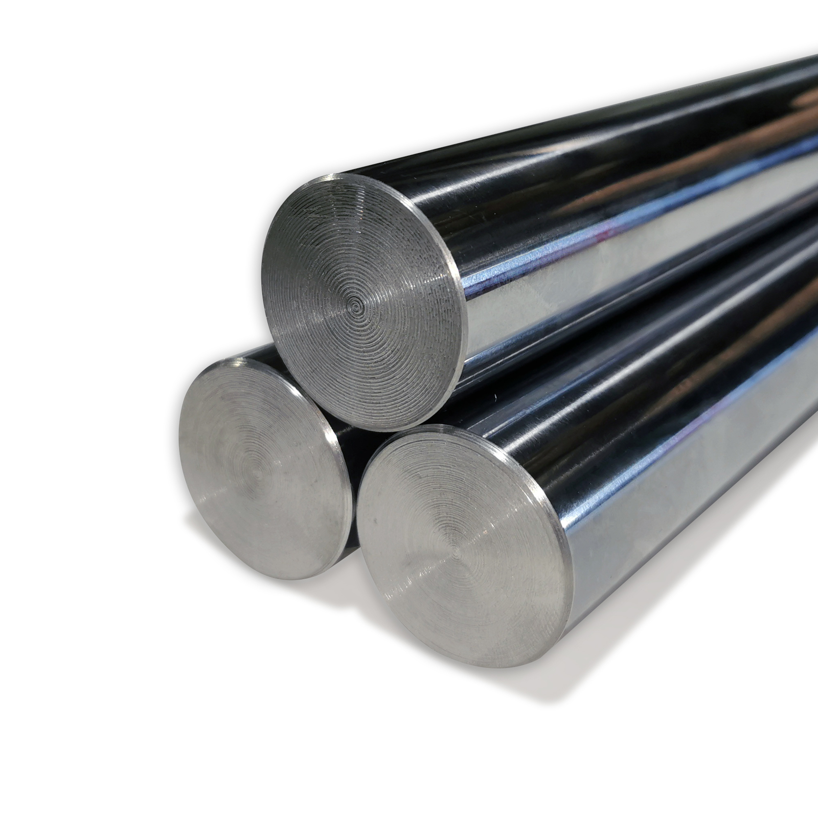 Chrome Plated Steel Rod – 1 1/4″ Dia x 36″ length shaft, 1045 steel bar