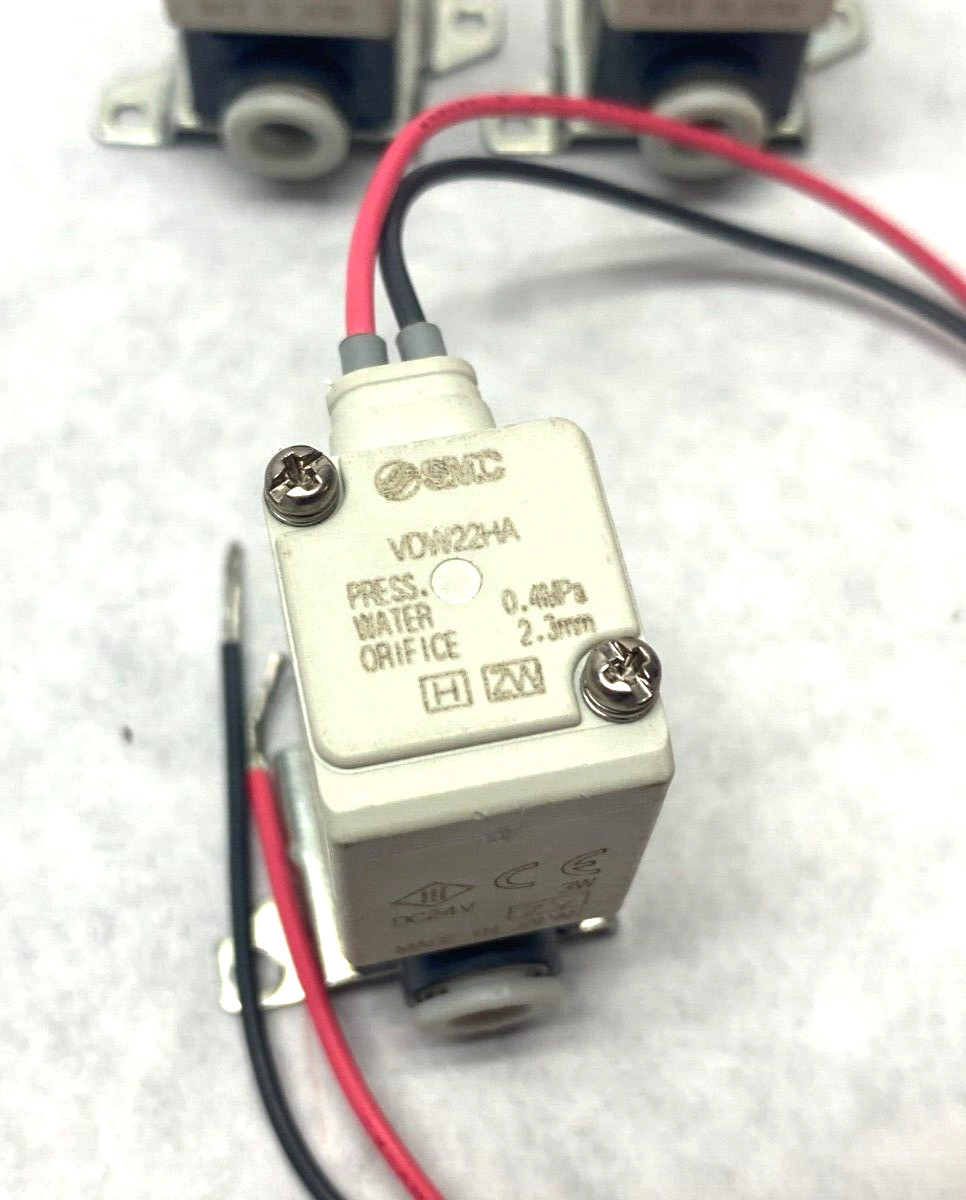 SMC VDW22HA Media Valve 2-Way Lot of 3