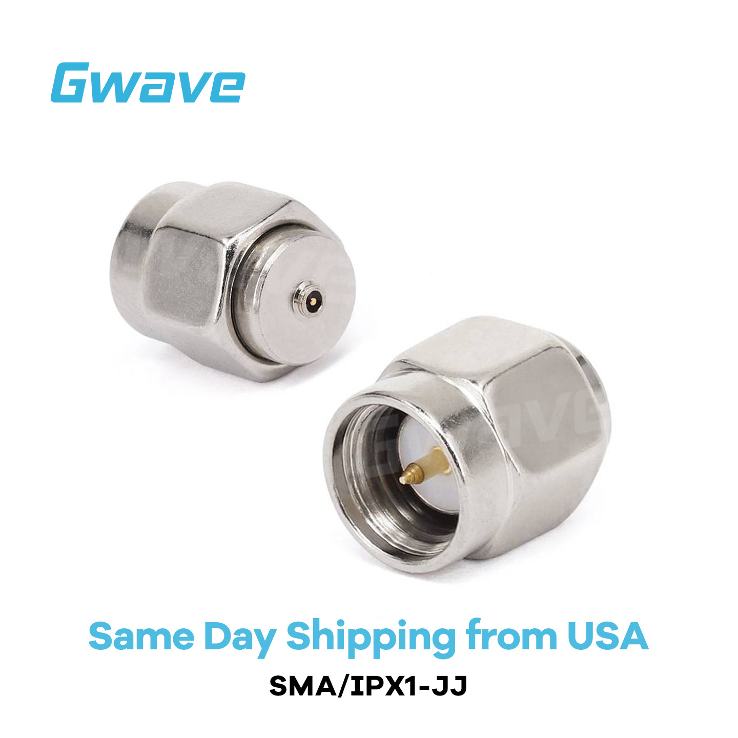SMA Male to IPX1 Male Straight Adapter | DC-6GHz