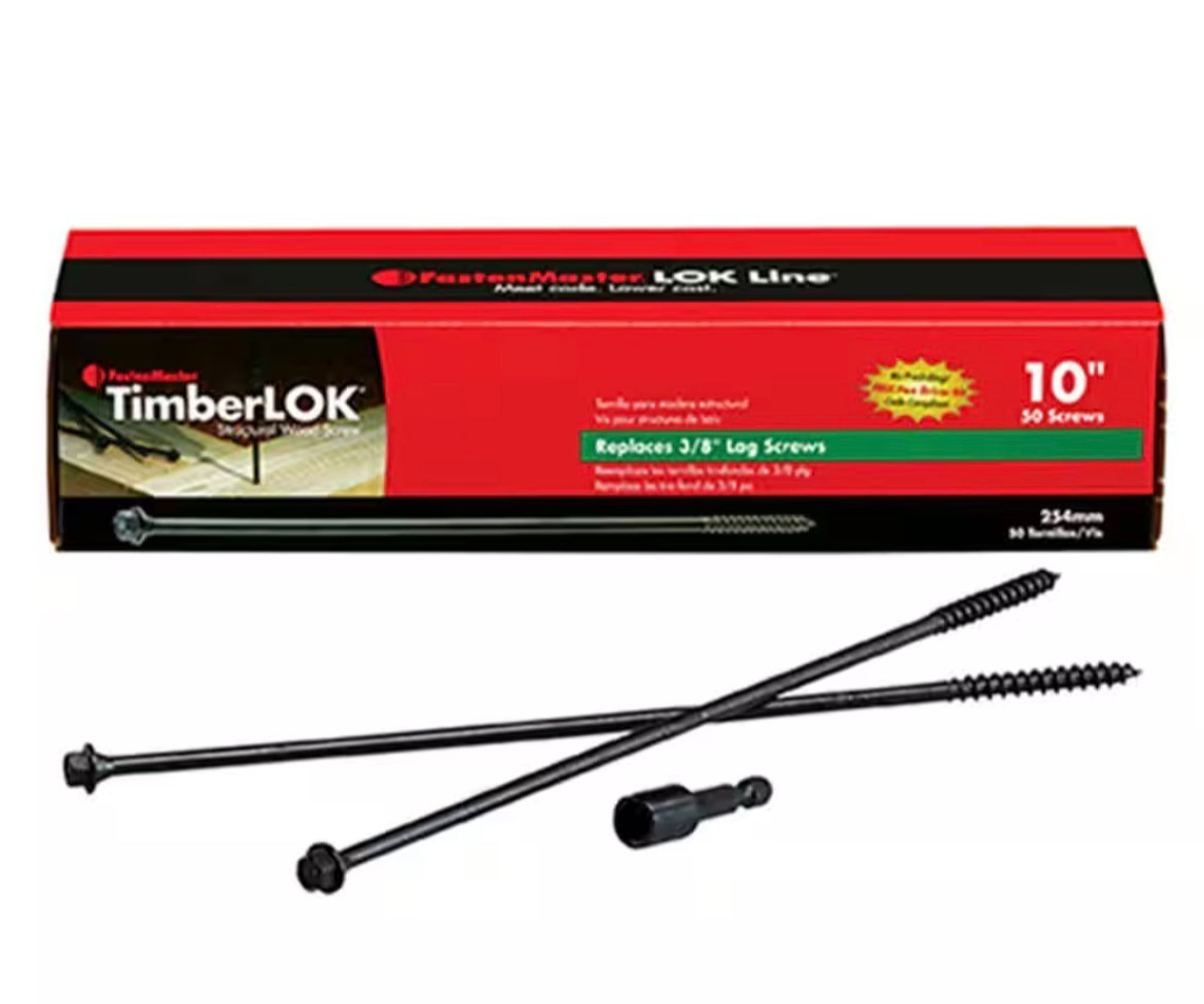 FASTENMASTER TimberLok Hex Structural Wood Screws