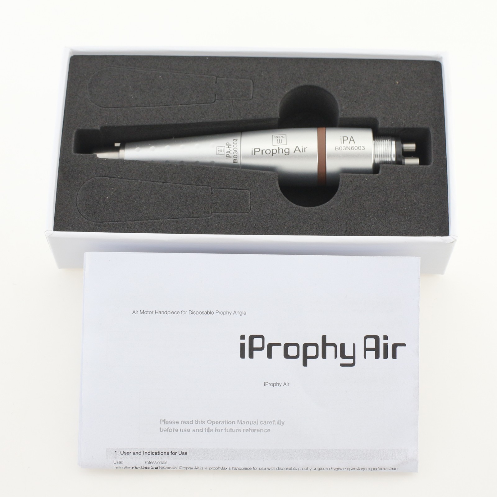Dental Hygiene Handpiece iProphy Air Prophy Motor iPA Nose Cone iPA-HP 4 Hole