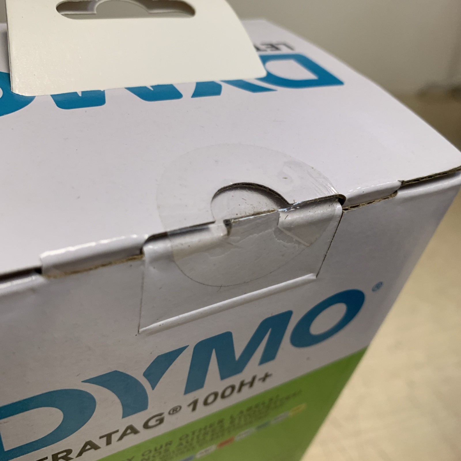 DYMO Portable Printer Handheld Label Maker Black Silver Letratag 100H+ New