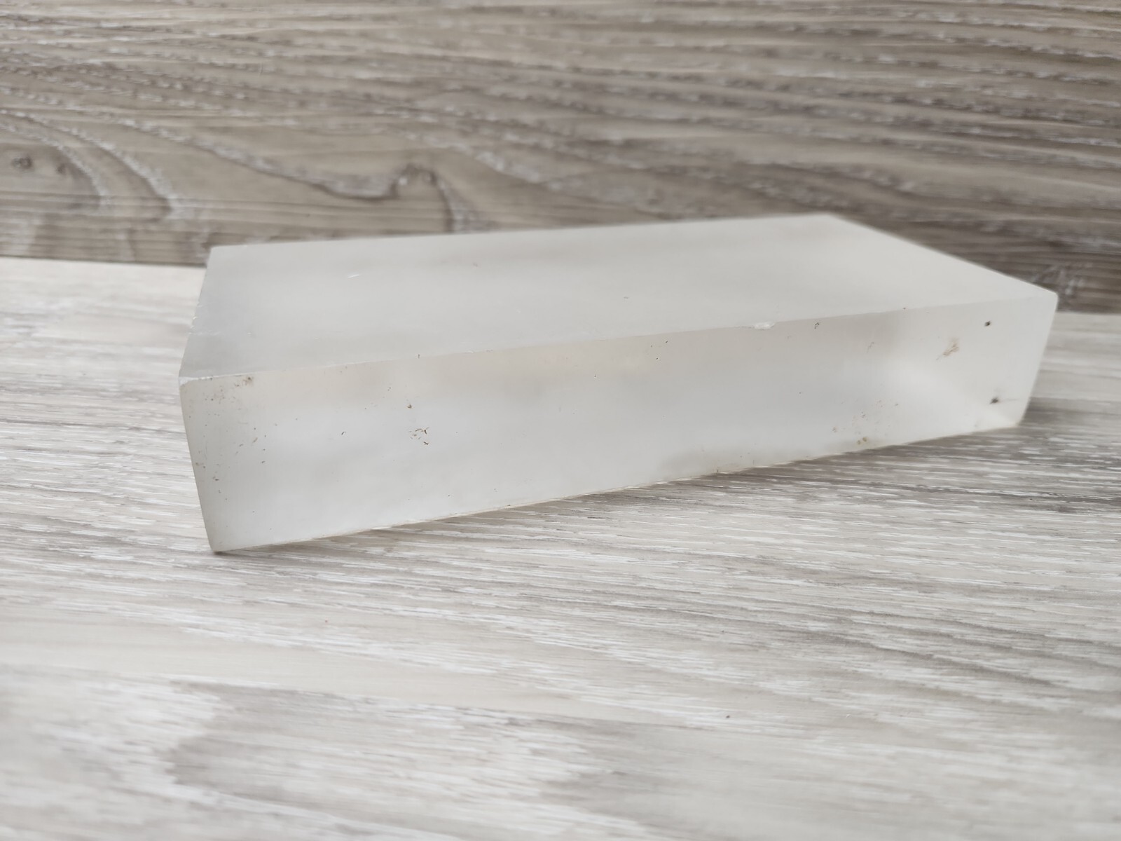 Plastic Block stock for machining projects ( Unknow Material) 7.5×3.5by 1‐3/8 “