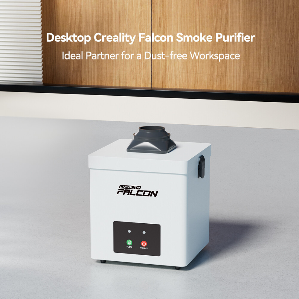 Creality Smoke Purifier 2Layer Filtration Desktop Air Purifier for Laser Engrave