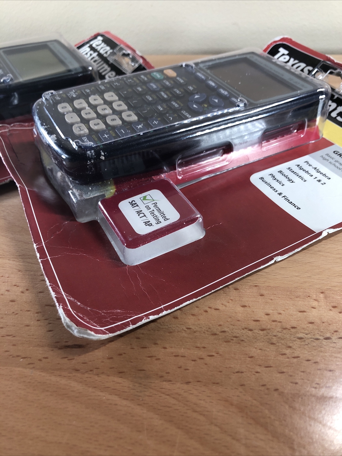 Lot Of 2 Texas Instruments TI-83 Plus Graphing Calculator – Black – NEW SEALED