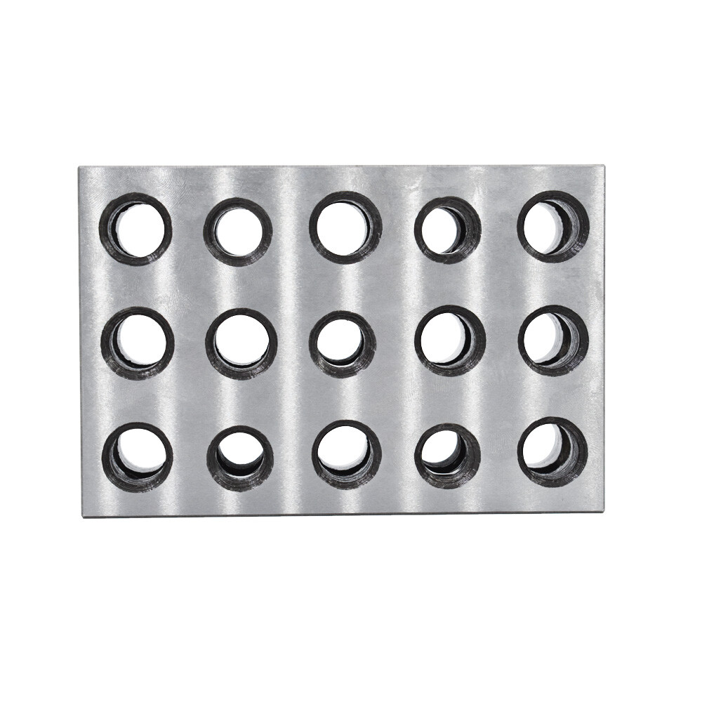 1 Pair 2-4-6 Blocks 23 Holes Matched Ultra Precision .0002″ Machinist 246 Jig