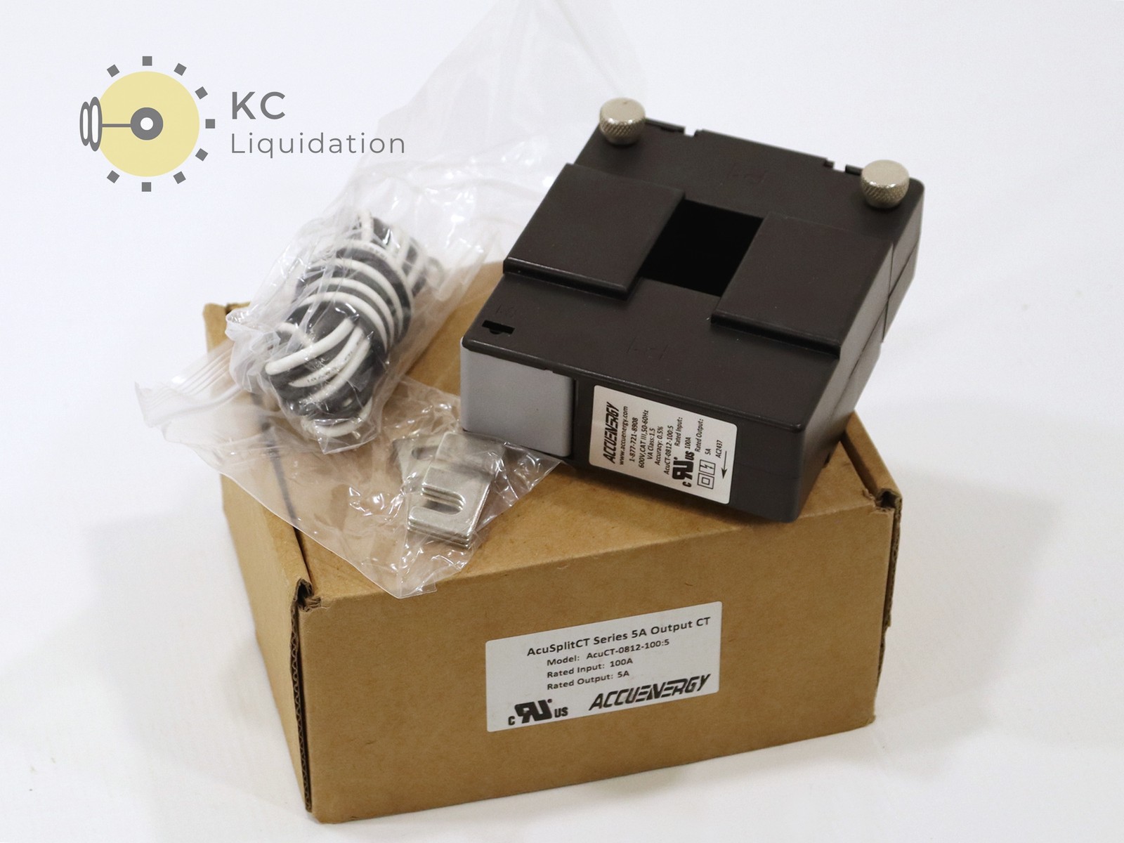 Accuenergy AcuSplitCT AcuCT-0812-100:5100A(Input) 5A(Output) Transformer