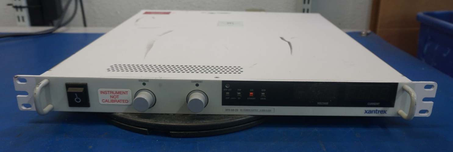 Xantrex – XFR 60-20 – Programmable DC Power Supply 0-60 Volts/0-20 Amp, 1200W