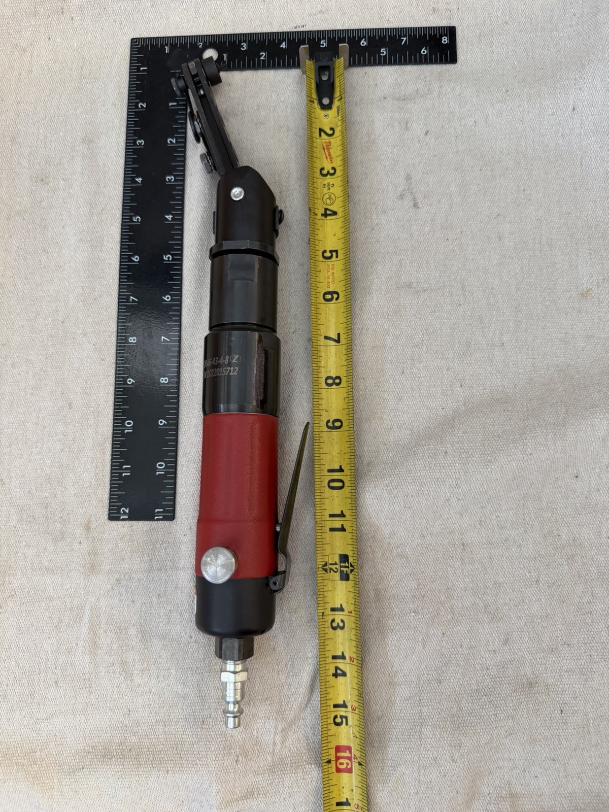 Zephyr/Ingersoll Rand 20 Degree QRA6-43-4-8 / 7744-6-R Ratchet Assembly 600 RPM