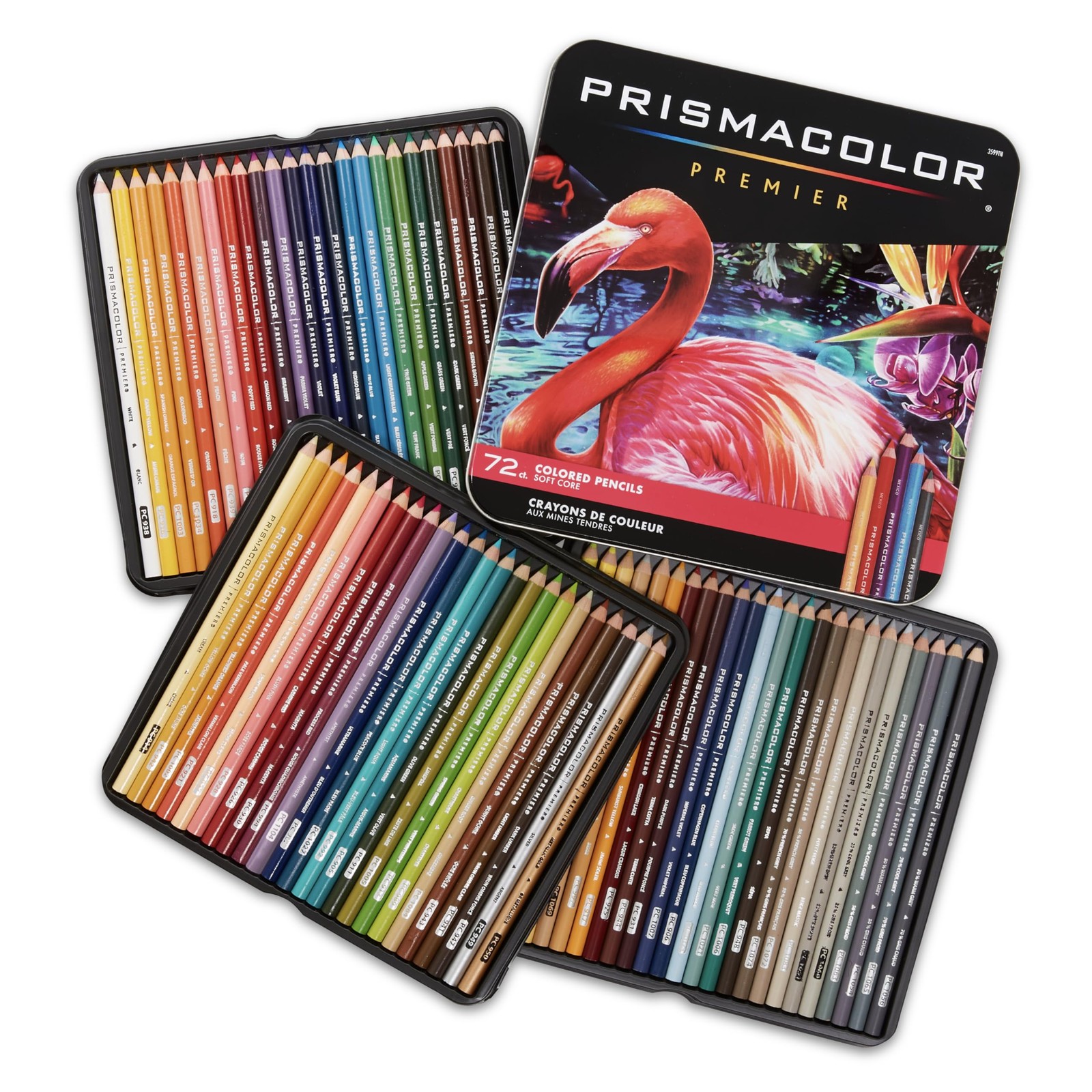 Prismacolor Colored Pencils Premier Soft Core Pencils Assorted 72 –