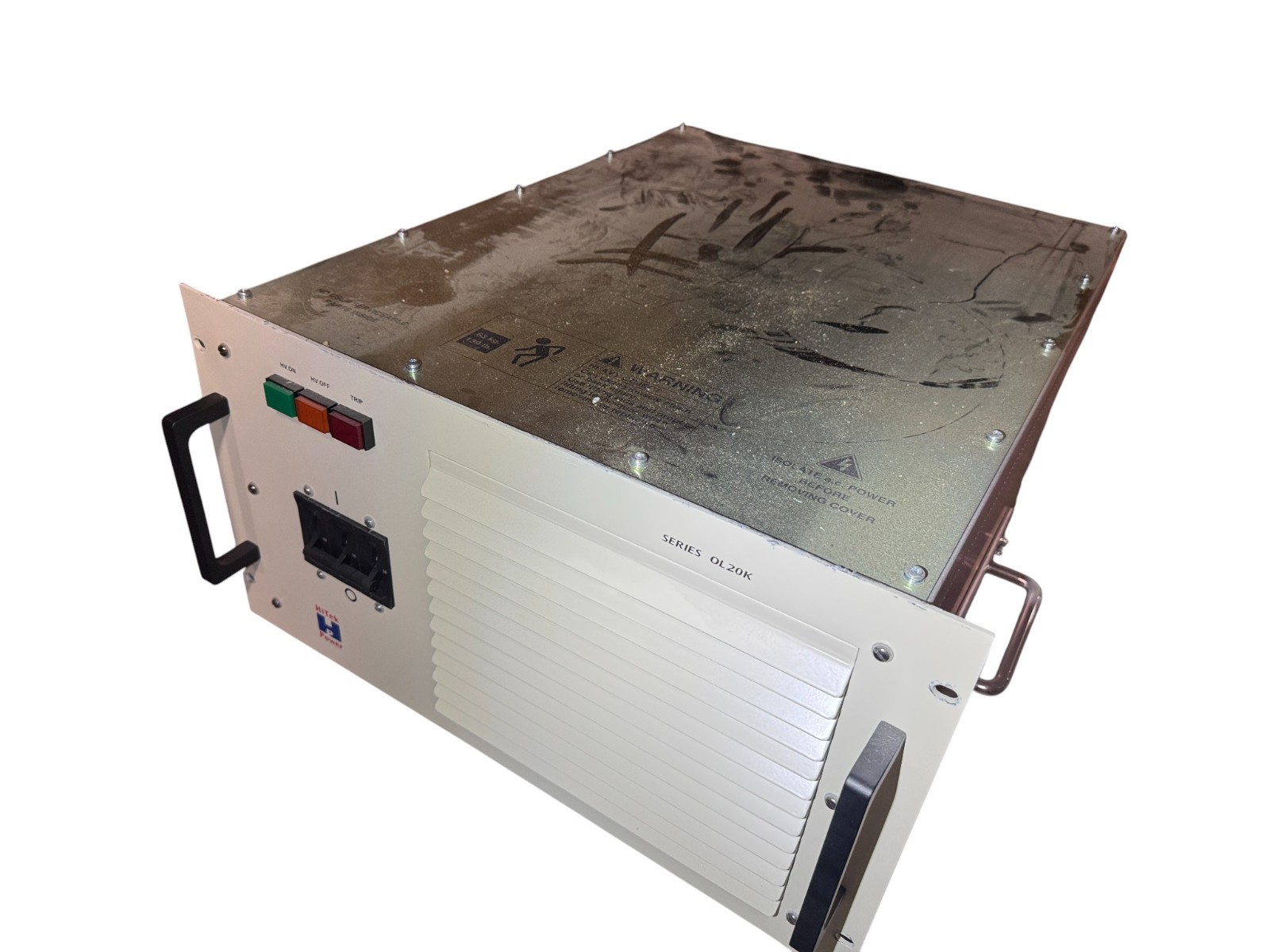 HiTek OL20KE/164/32 HIGH VOLTAGE 160kV Power Supply with Negative Stack