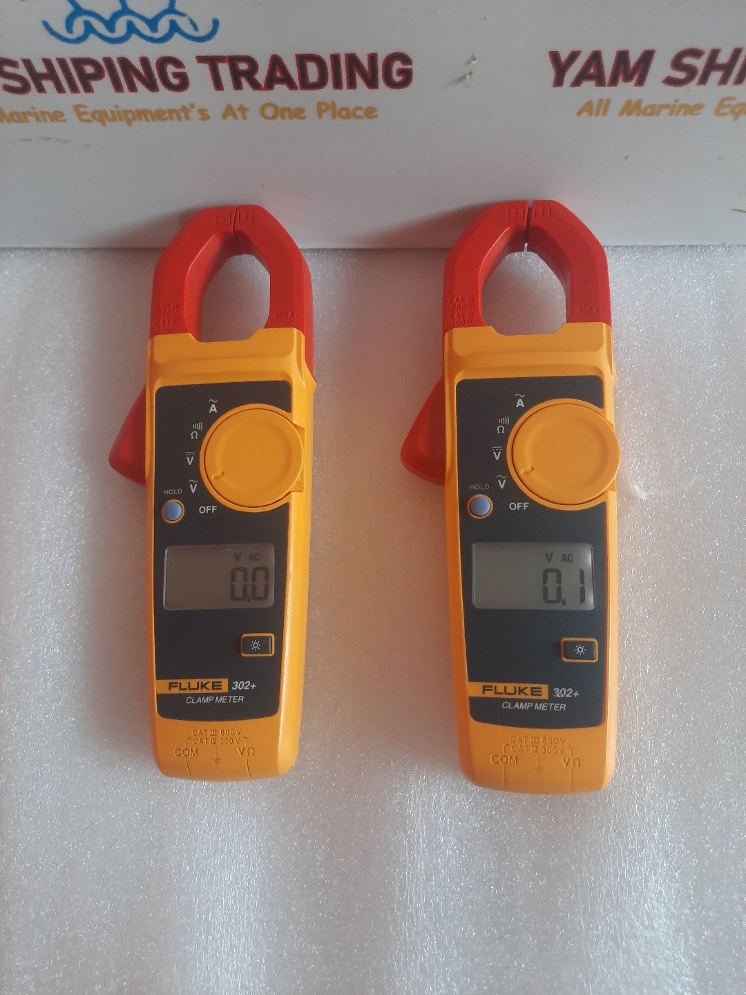 Parts only FLUKE 302+ Clamp Meter pek of 2 pcs