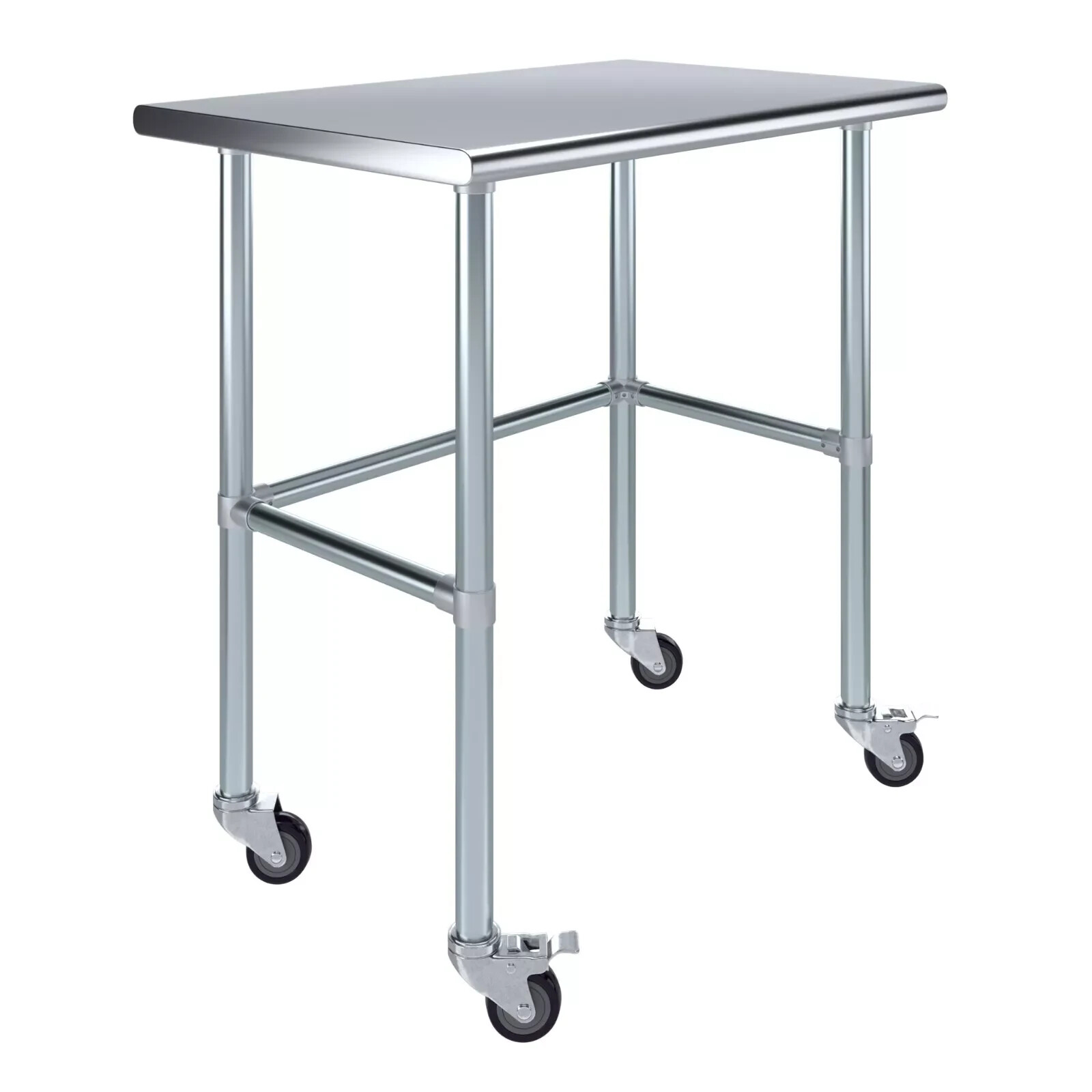 36″x30″ Stainless Steel Kitchen Prep & Work Table, NSF Certified, Open Base