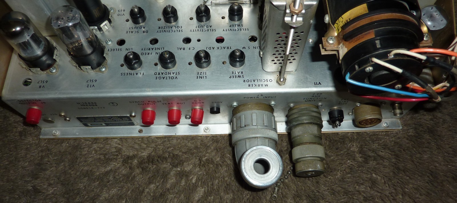 Singer Panoramic Sonic Spectrum Analyzer Model LP-1A-AZM 40Hz-20kHz