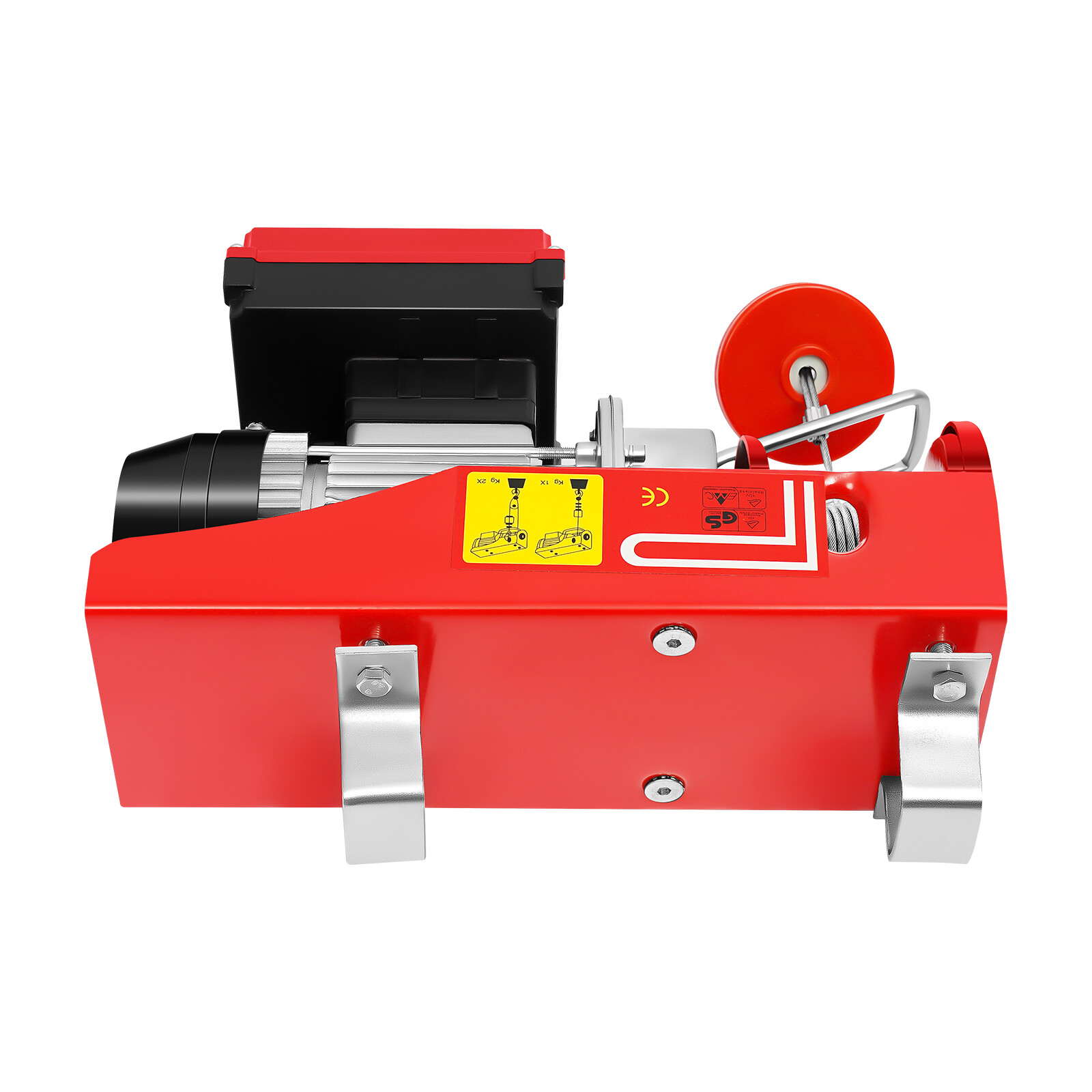 2-In-1 Electric Handling Winch Wireless Lifting Hoist & Remote 440lbs/200kg