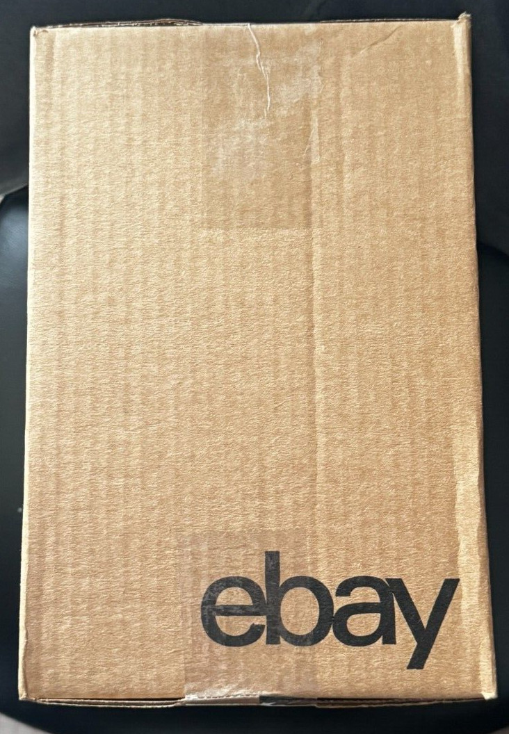 Ebay Brand Shipping Boxes 25 Count 6″ x 4 3/4″ x 4 3/4″ Black Logo