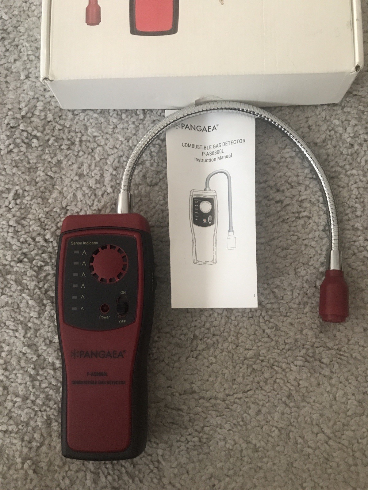 Pangaea Handheld Combustible Gas Detector Portable Tester Model P-AS8800L
