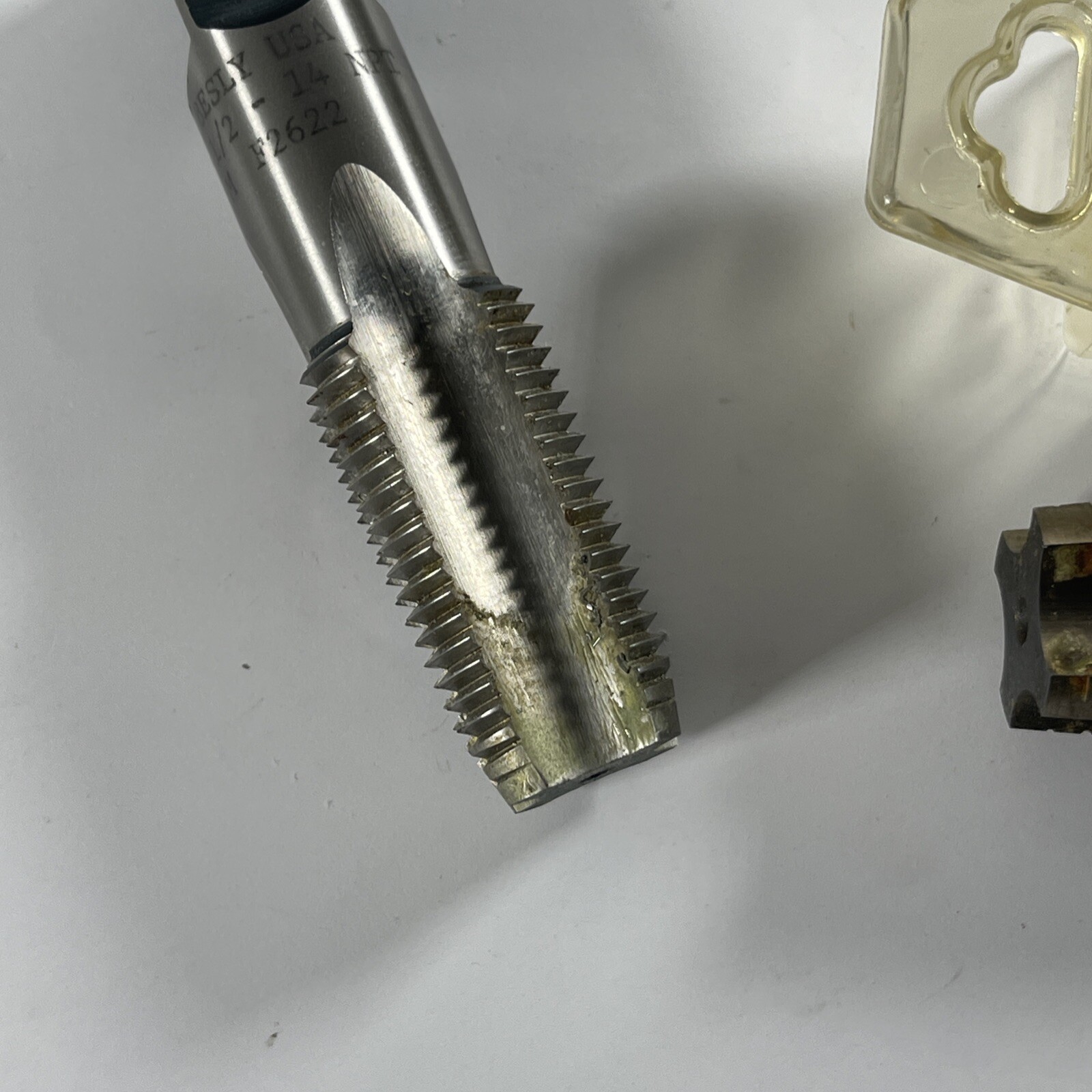 Lot of 4 Besly & Thundertap Assorted Large Taps 2x 7/8″ taper, 3/4″, 1/2″ READ