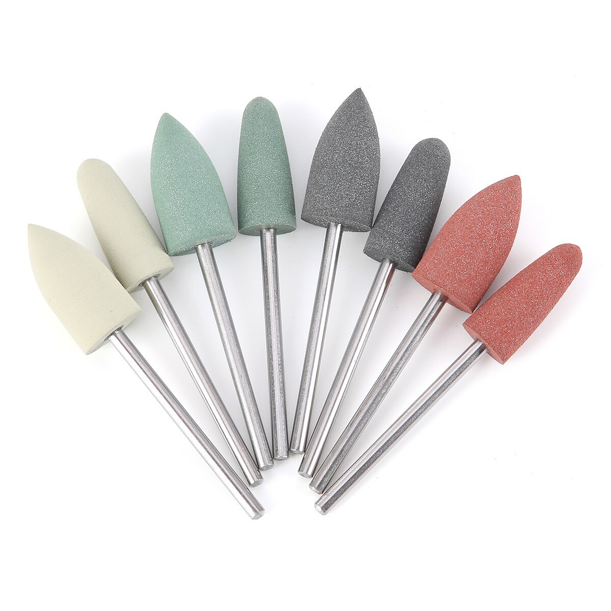51pcs Dental Diamond Burs Discs Silicon Felt Wheel Polishing Brushs HP Polishers