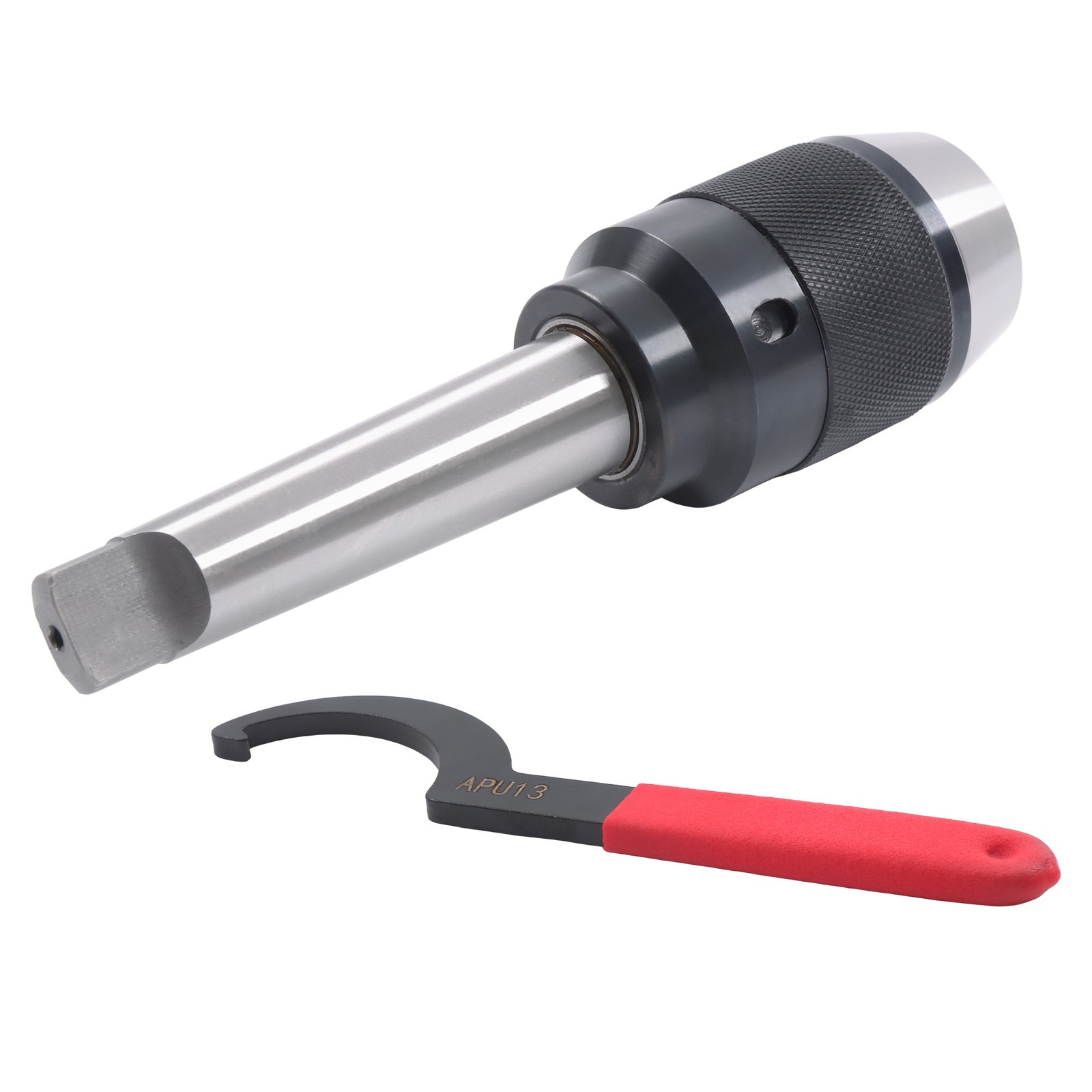 1/32″ – 1/2″ Capacity Keyless Drill Chuck with Taper MT3 Integral Shank Steel