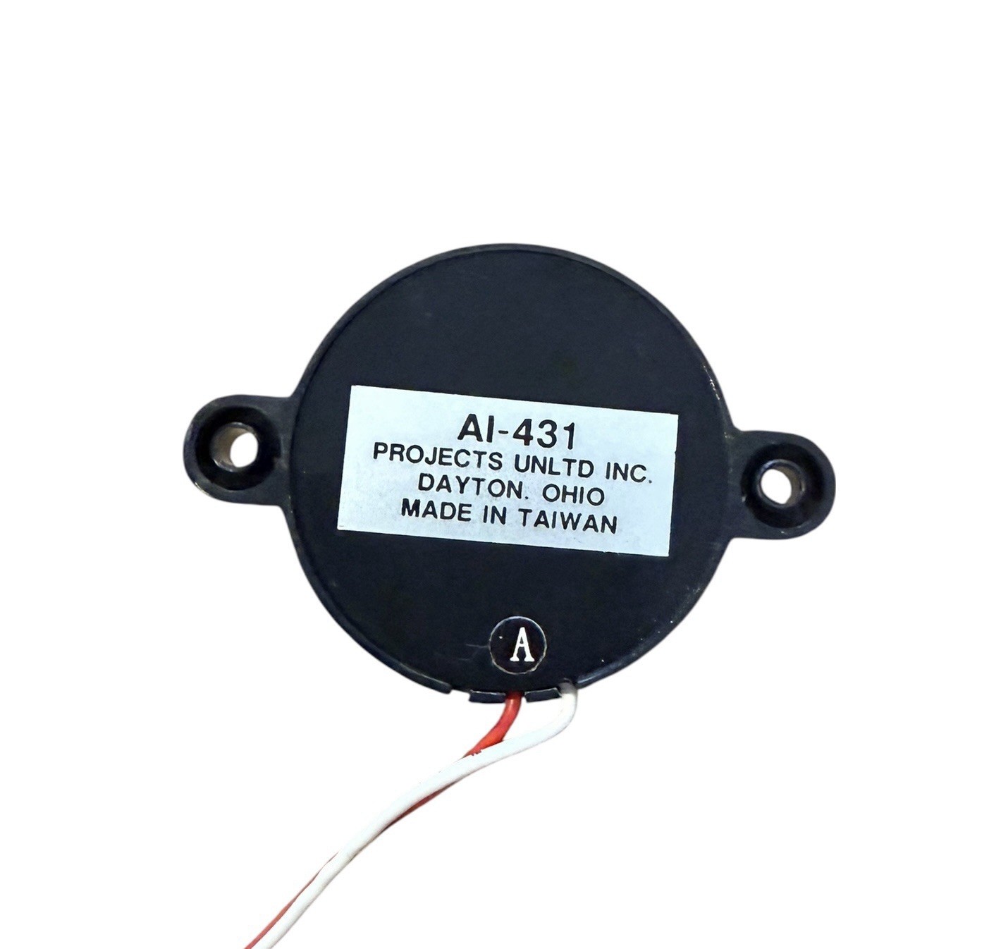 10 – PUI Audio BUZZER PIEZO 12V 41.8MM FLANGE AI-431 2800Hz 105dB Panel Mount